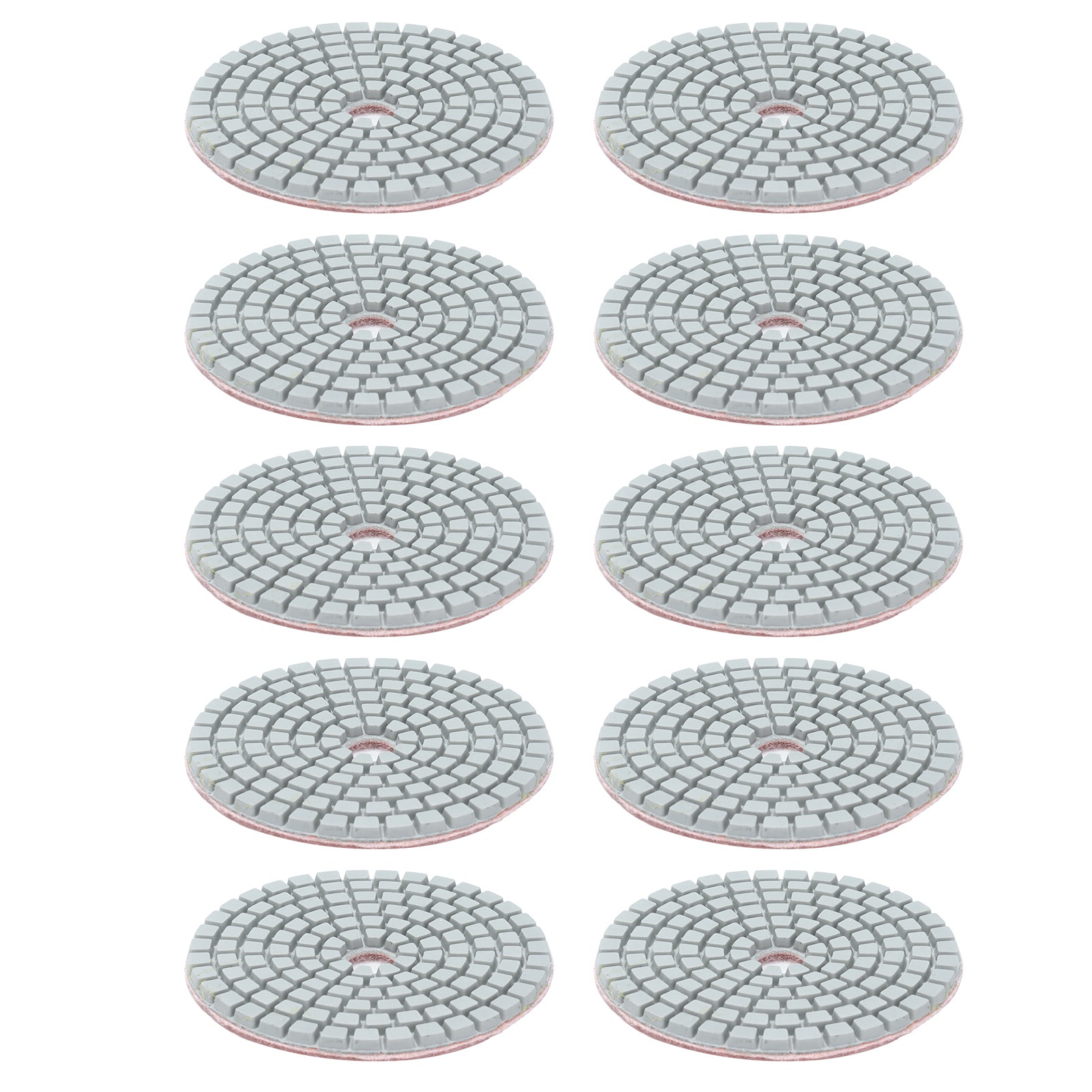 Set Mit 10 Diamant-nasspolierscheiben (80 Mm, Körnung 3000) Für Marmor, Granit Und Keramik – Flexibel Und Langlebig