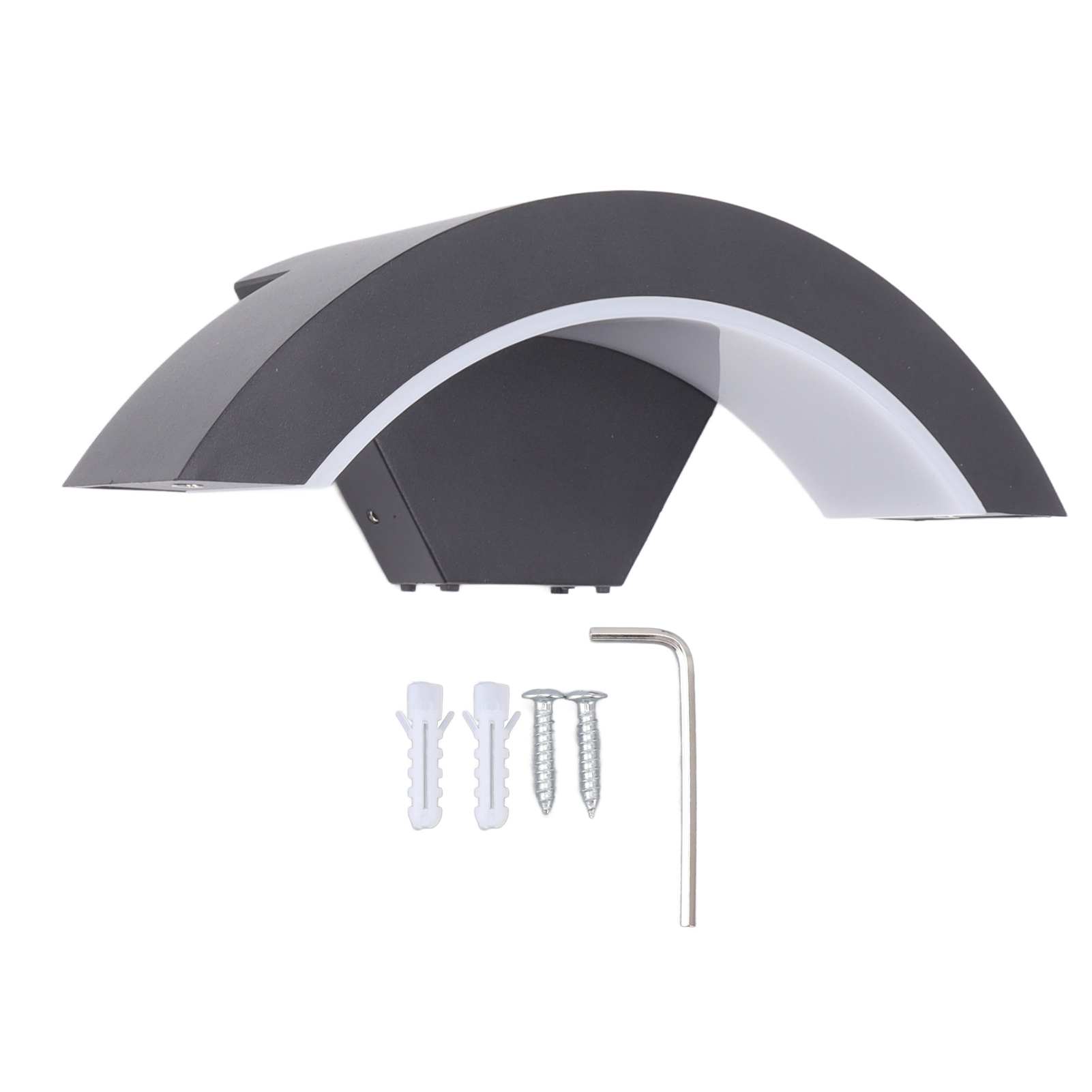Toivize 9w Rgbw Led-außenwandleuchte, Ip65 Wasserdicht, Aluminium, 290 Mm, Smart Life Sprachsteuerung Für Den Garten