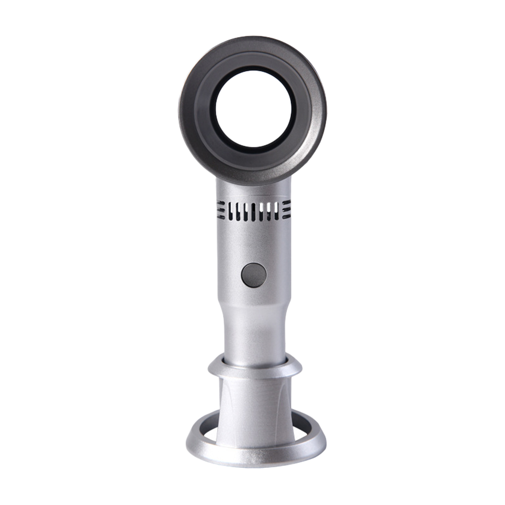 Yue Xing Hui 20 Cm Tragbarer, Klingenloser Ventilator, Usb-aufladbar, 3 Geschwindigkeitsstufen, 2000-mah-akku, Leise, Für Den Schreibtisch