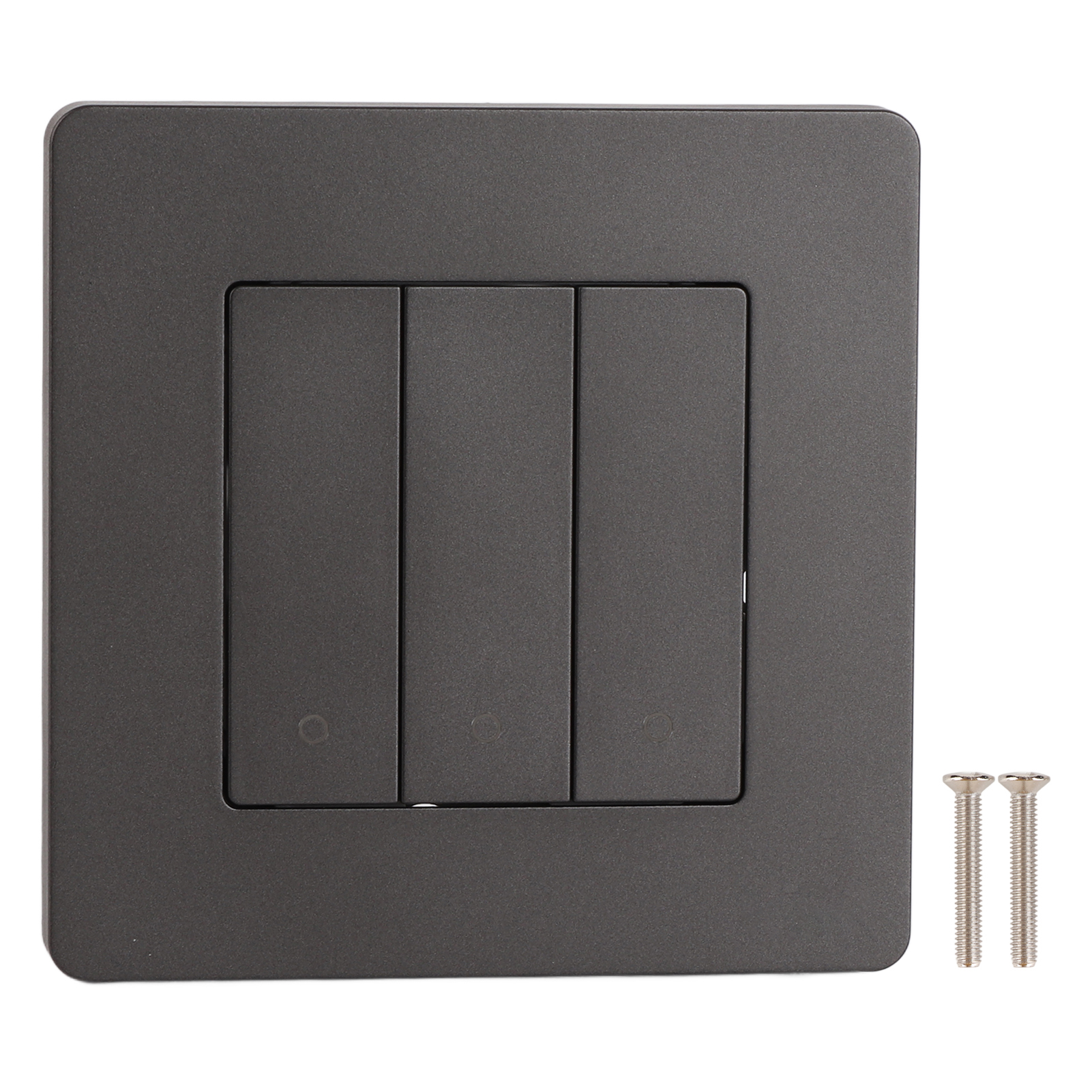 Tuya Smart 3-wege-zigbee-wandschalter, Grau, Timer, App-steuerung, Prellfunktion, Pvc, 10 A