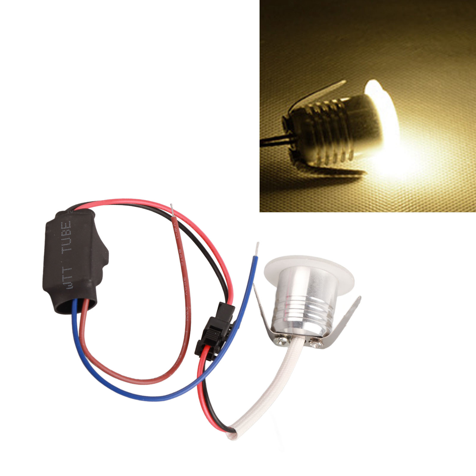 Runder Led-einbaustrahler 4000k Aluminium/acryl Ø25mm Modernes Design Innenbereich