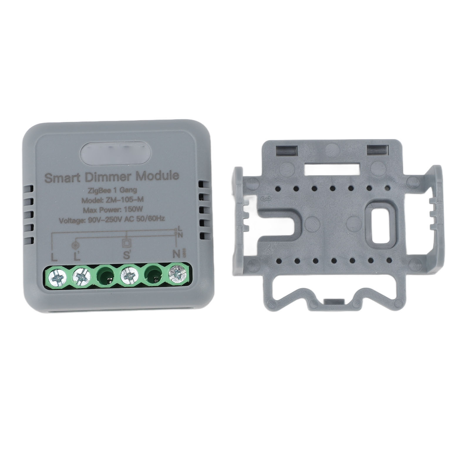 Tuya 1-wege-zigbee-schaltmodul, Sprach-/app-steuerung, 10 A, 90–250 V Ac, Einfache Installation
