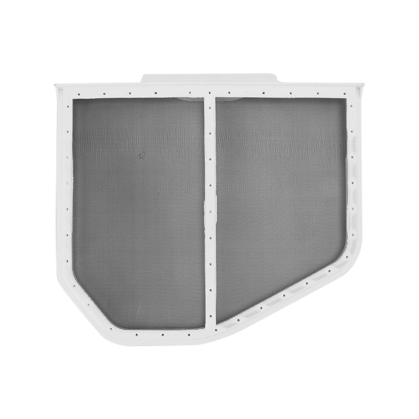 Kompatibler Flusenfilter Für Wäschetrockner W10120998, Edelstahlgewebe Und Robuster Abs-rahmen, Abmessungen 30,7 X 26,9 Cm