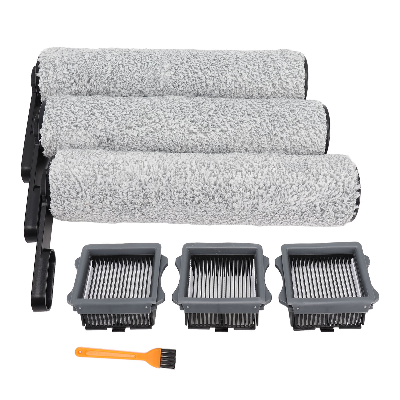 Ersatzteilset Für Den Tineco S5 Staubsauger: 3 Bürstenwalzen + 3 Hepa-filter + 1 Reinigungsbürste