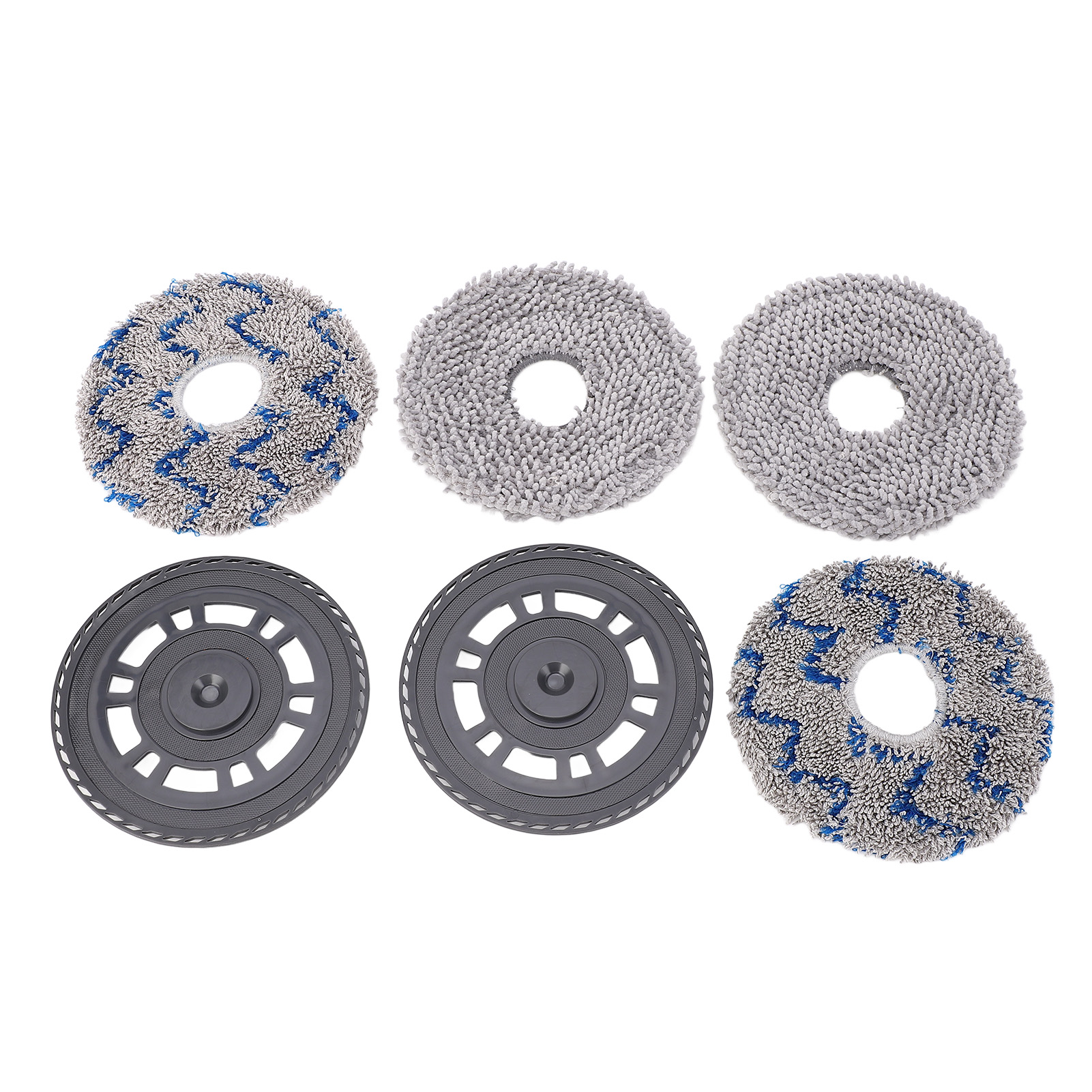 Set Mit 6 Waschbaren Mikrofasertüchern Für Dreame X30 Und X30 Pro Roboter Mit Halterungen, Kompatibles Ersatzzubehör