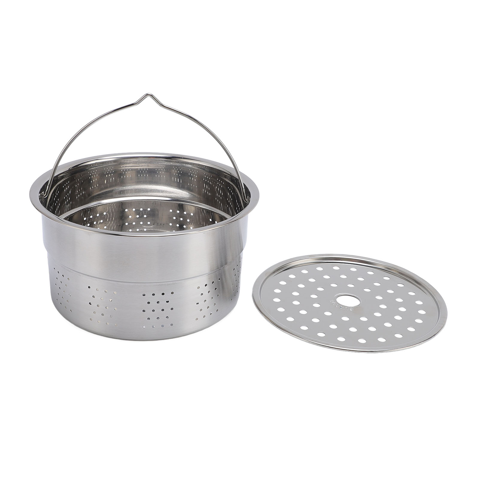 Dampfgareinsatz Aus Edelstahl Für Thermomix Tm5 Und Tm6 – Robustes Zubehör (17 X 9 Cm), Gesundes Kochen Und Einfache Reinigung, Offiziell Kompatibel