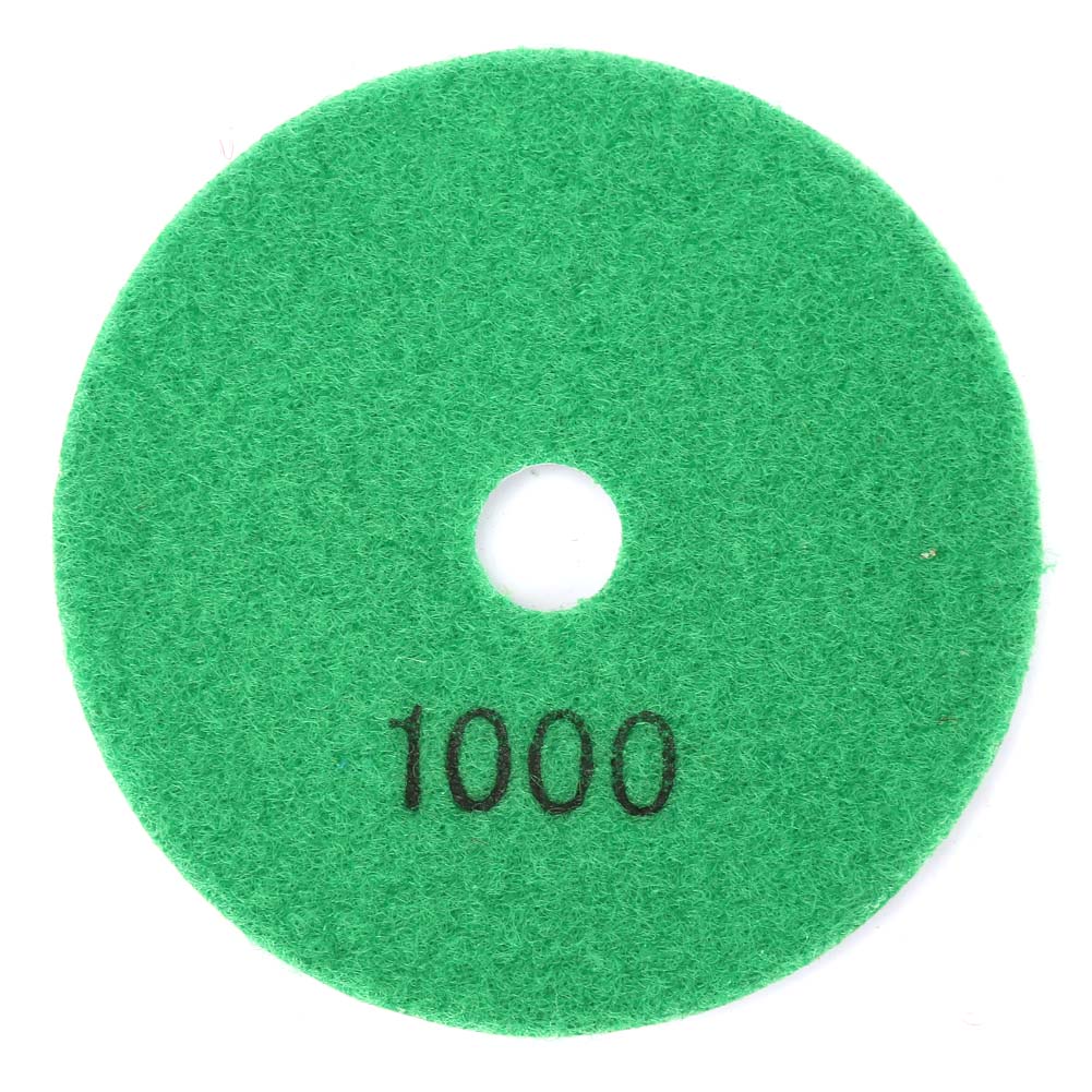 100-mm-diamantpolierscheibe, Körnung 1000, Für Marmor Und Granit, Nassbearbeitung, Ultra-glatte Oberfläche
