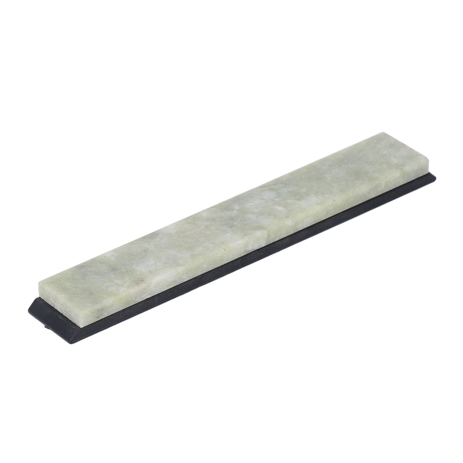 Natürlicher Grüner Jade-schärfstein, Körnung 10000, 150x23x6mm Mit Rutschfester Unterseite Zum Präzisen Schärfen Japanischer Messer Und Rasiermesser