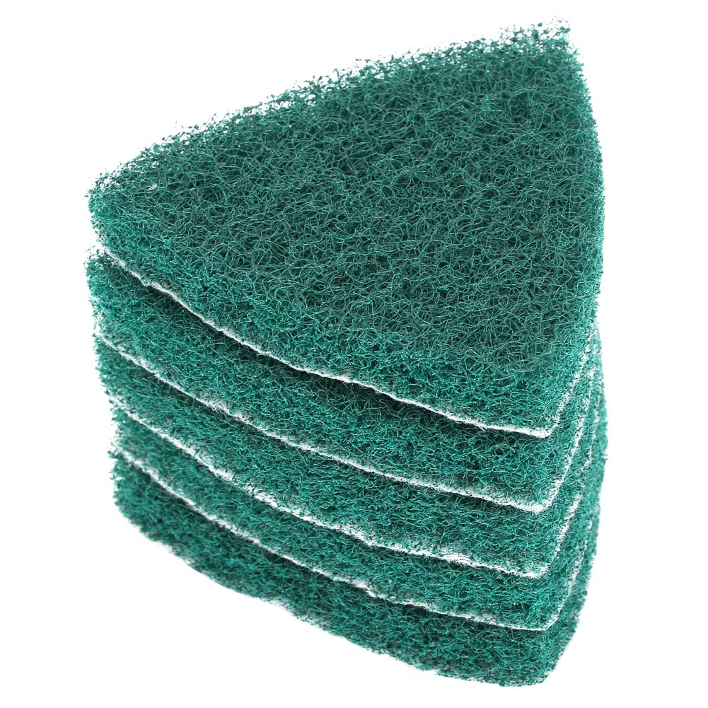90 Mm Dreieckige, Selbstklebende Schleifscheiben, Körnung 240, Nylon, 5er-pack Für Schleifmaschinen