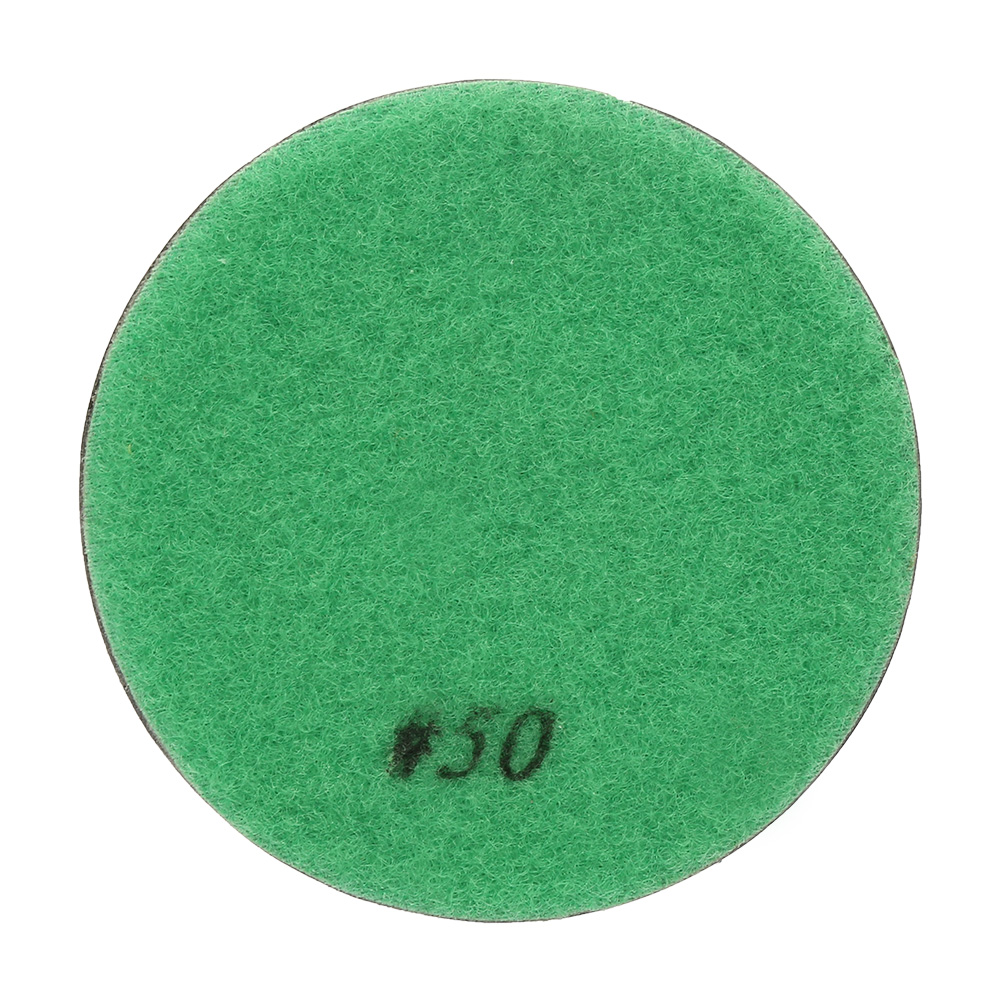Nassschleifscheibe Mit Diamant, Nr. 50, 100 Mm, Für Granit, Marmor Und Beton – Verstärktes Harz, Professionell Glatte Oberfläche, Nassschleifen, 1 Stück