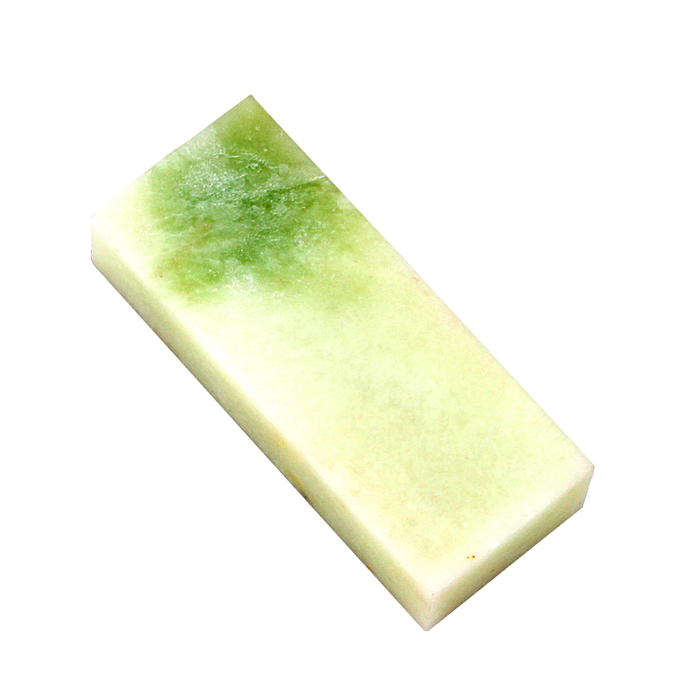 Schleifstein Aus Natürlichem Jade, Körnung 10000, Hochglanzpoliert, Für Messer Und Präzisionswerkzeuge, Abmessungen 50 X 20 X 10 Mm