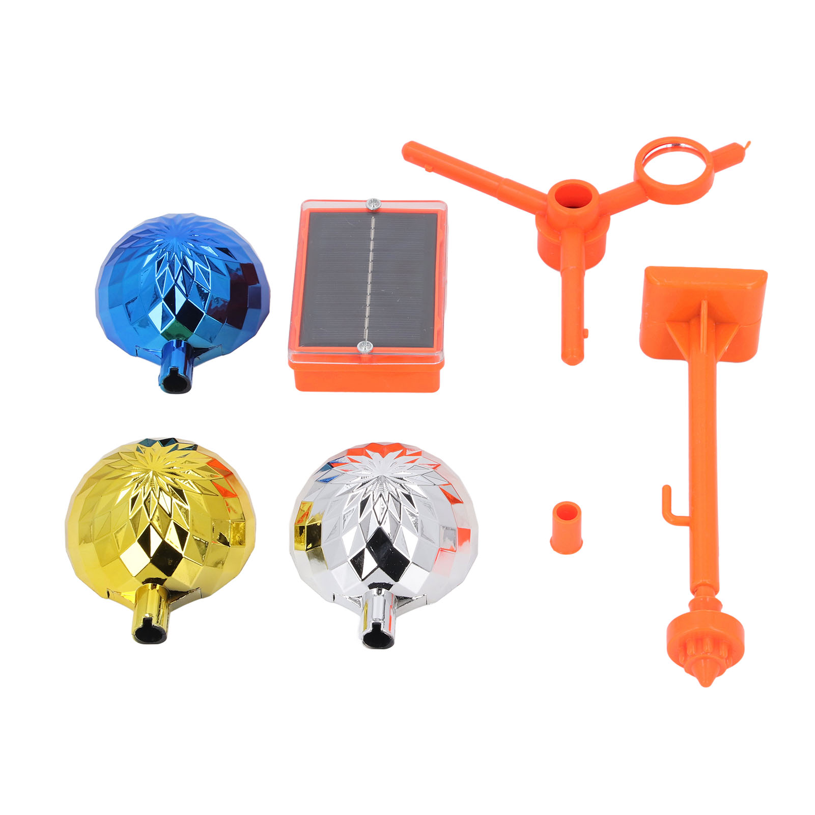 Solarbetriebene Vogelscheuche, 360° Drehbar, Mit Licht Und Ton, Aus Abs-kunststoff, Für Garten, Terrasse Und Obstgarten – Effektives, Umweltfreundliches Abwehrmittel