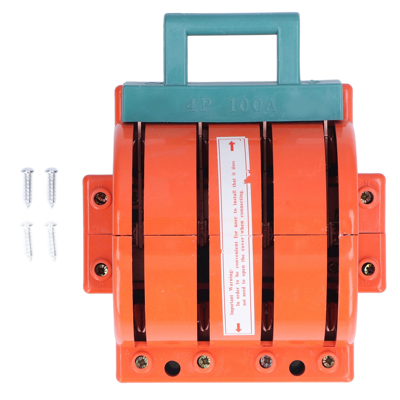 Toivize Rpshk11-4p100a 4-poliger 100a Doppelzug-hochleistungs-messerschalter Für Generatoren Und Sichere Elektrische Installationen