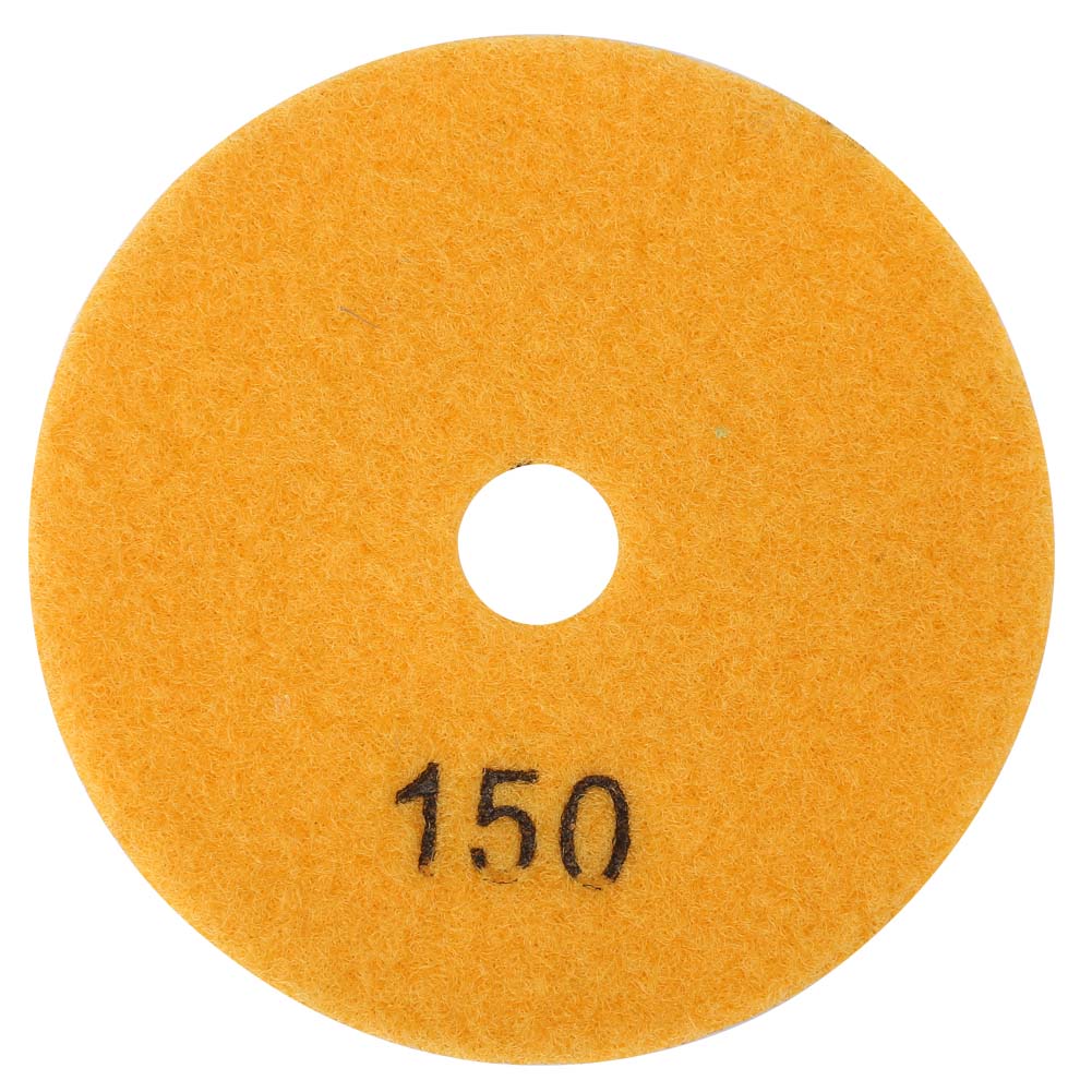 10 Cm Diamantpolierscheibe, Körnung 150, Für Marmor Und Granit – Nassbearbeitung, Glattes Und Präzises Finish, Schnelle M14-/klettbefestigung