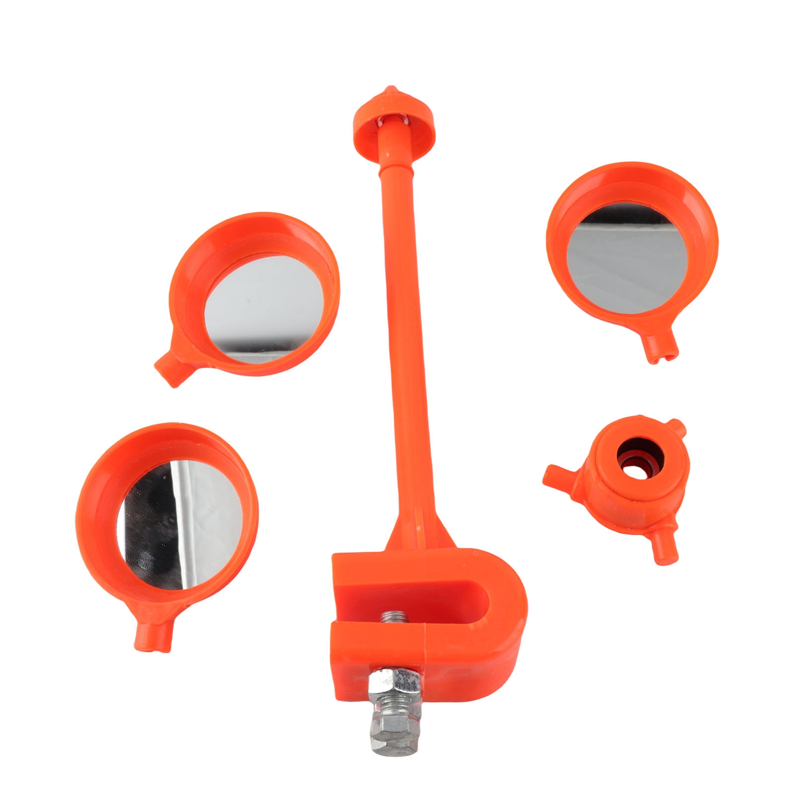 Toivize 20 Cm Drehbare Vogelscheuche, Abs-windreflektor, Geräuschlose Taubenabwehr Für Balkon Und Garten