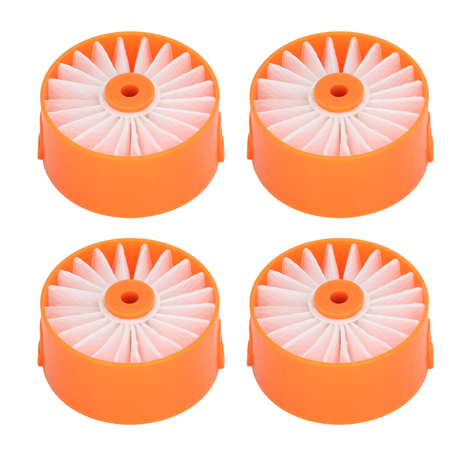 4er-pack Ersatzfilter Für Black+decker Bsv2020g Und Bsv2020p Staubsauger – Waschbares Abs