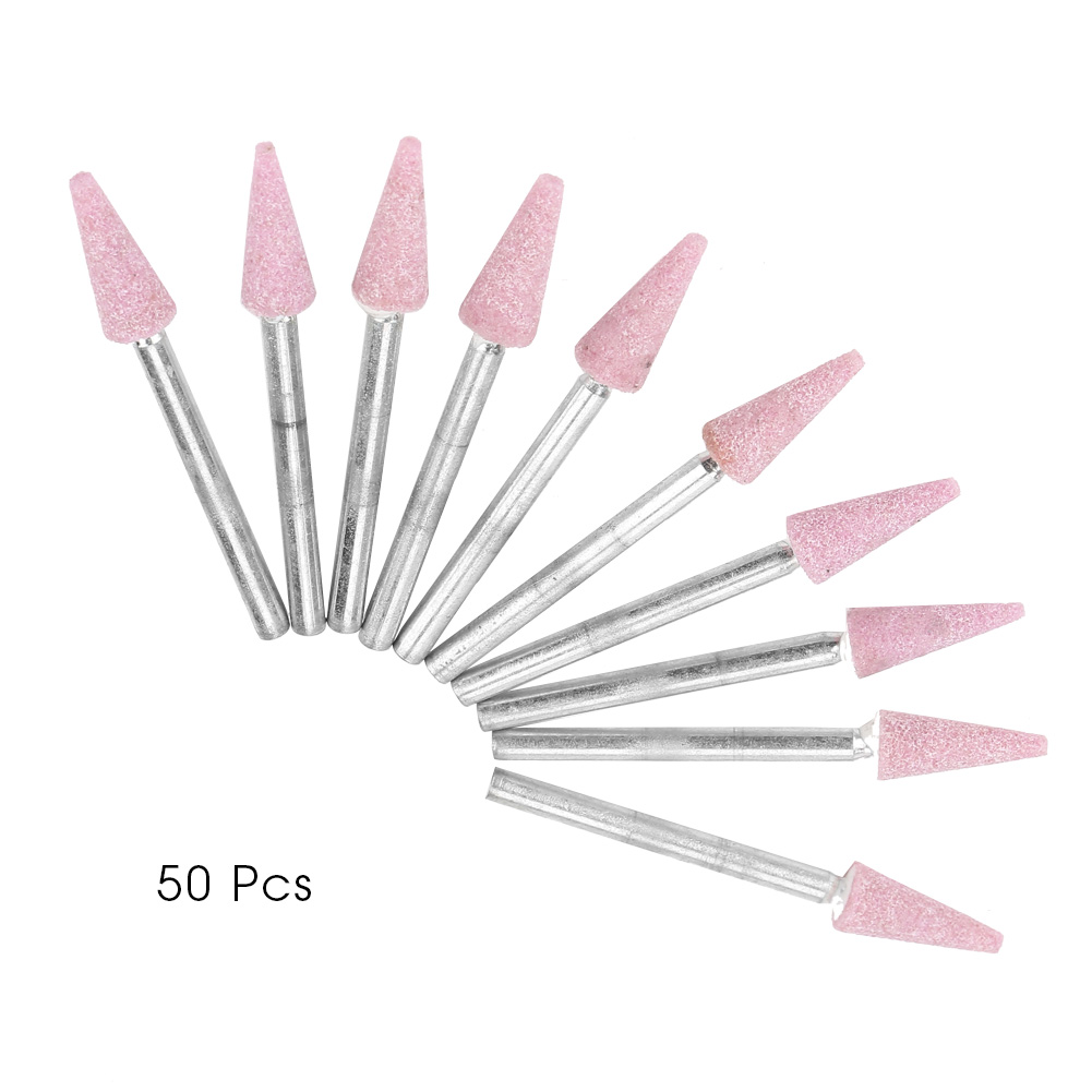 3x8mm Konische Keramikschleifscheiben – 50er-packung Für Dremel Proxxon Rotationswerkzeuge
