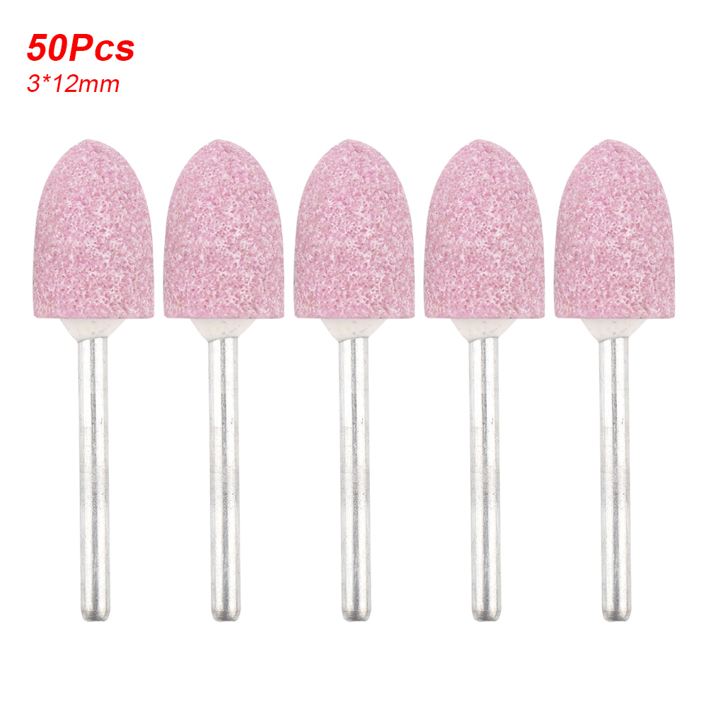 3 X 12 Mm Kugelförmige Keramikpolierspitzen – 50-teiliges Set Für Dremel-rotationswerkzeuge