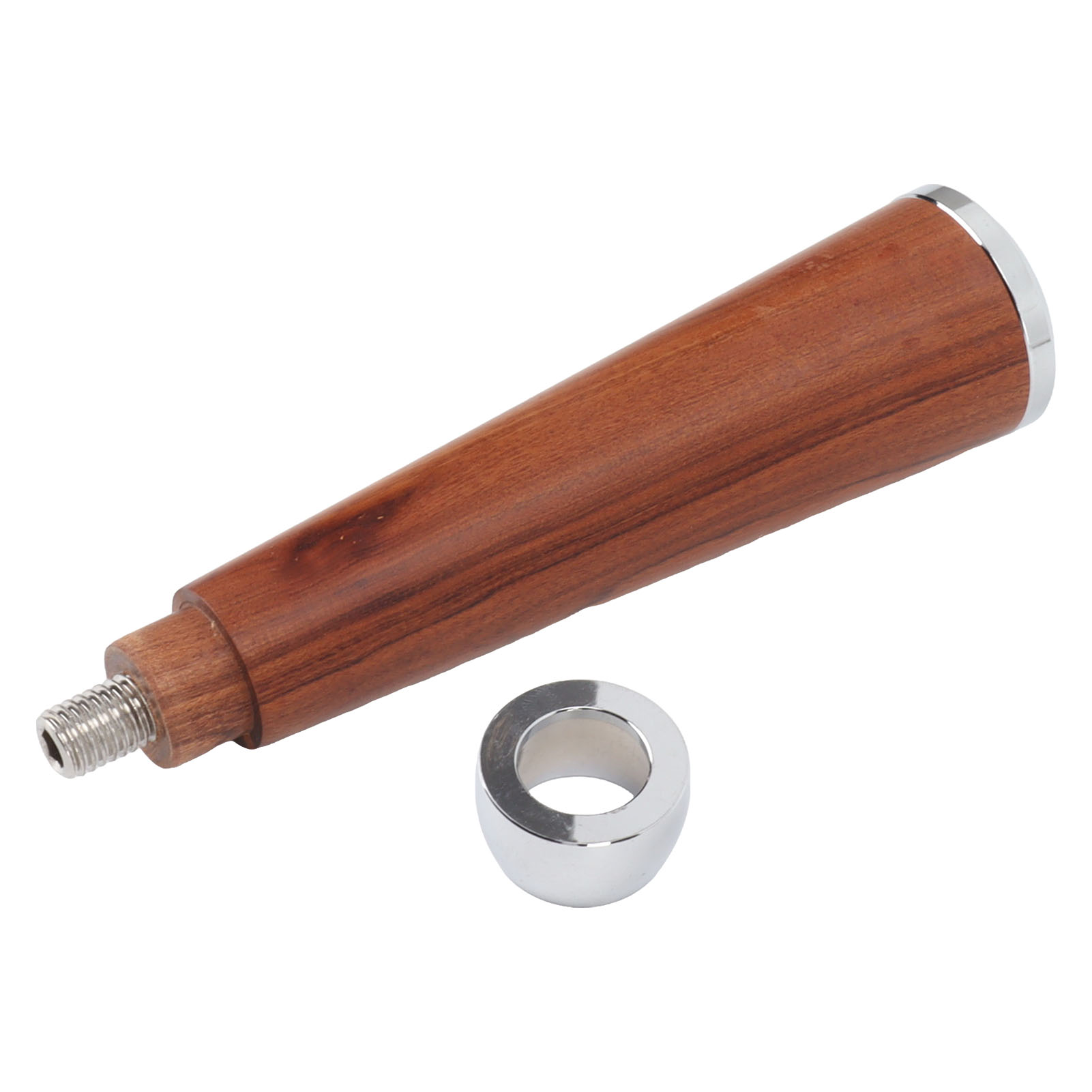 M10 Kaffeefilterhaltergriff, Rotes Mahagoniholz, Ergonomisch