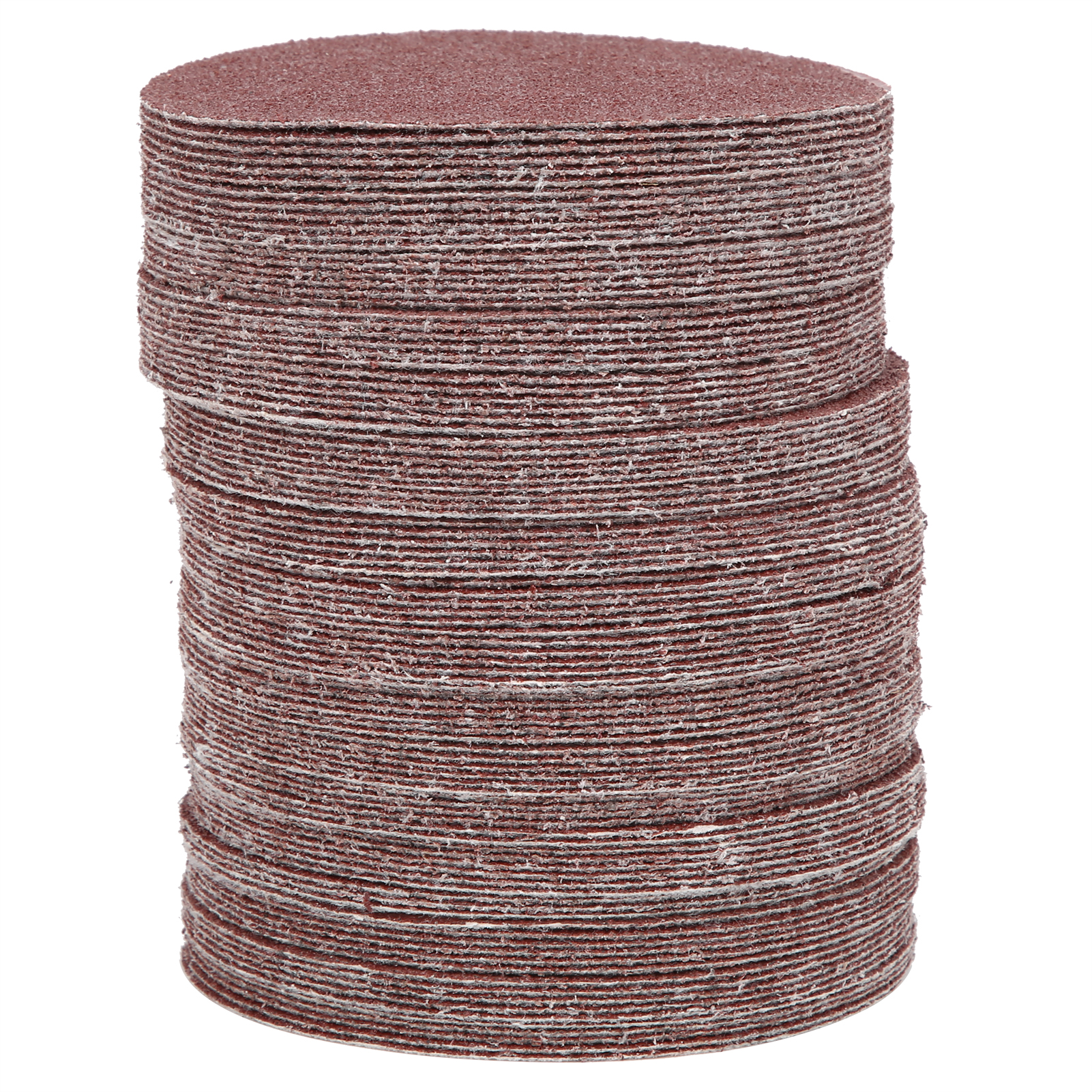Packung Mit 100 Toivize 100-mm-selbstklebe-schleifscheiben, Körnung P40, Zum Schleifen Und Entlacken Von Holz Und Metall