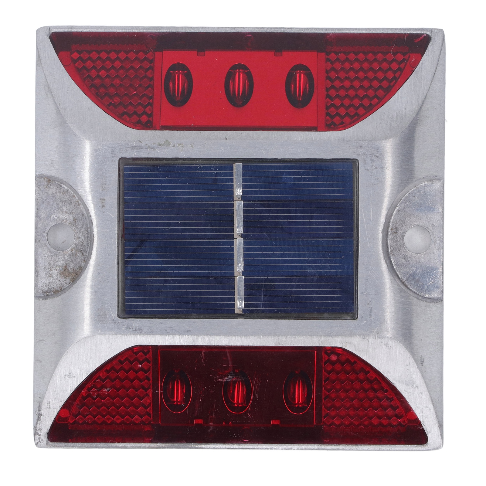 Toivize Solar-einfahrtsleuchte, Hell, Wasserdicht Ip68, Aluminiumguss, Rot Blinkend, Für Einfahrten Und Straßen