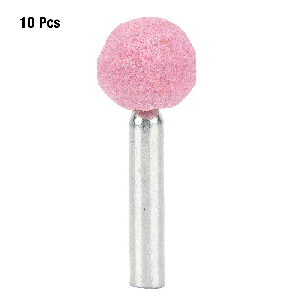 6x16mm Keramik-schleifscheiben, 10er-pack, Rote Korundkugel, Polieren Und Entlacken