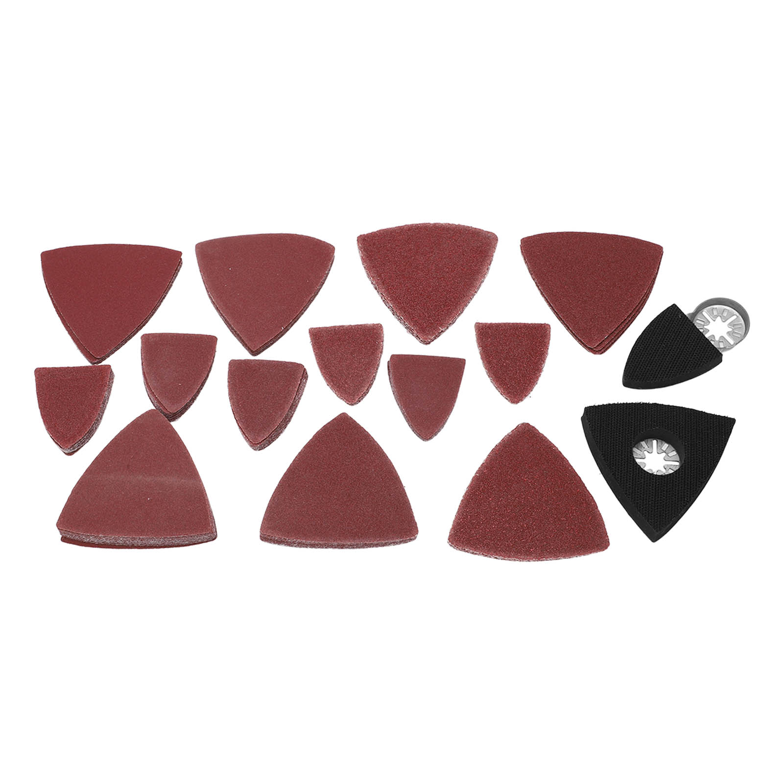 102-teiliges Schleifscheiben-set Für Oszillationsschleifer – Dreieck- Und Fingerpads – Körnung 60–240 – Multimaster-kompatibel – Robustes Abs