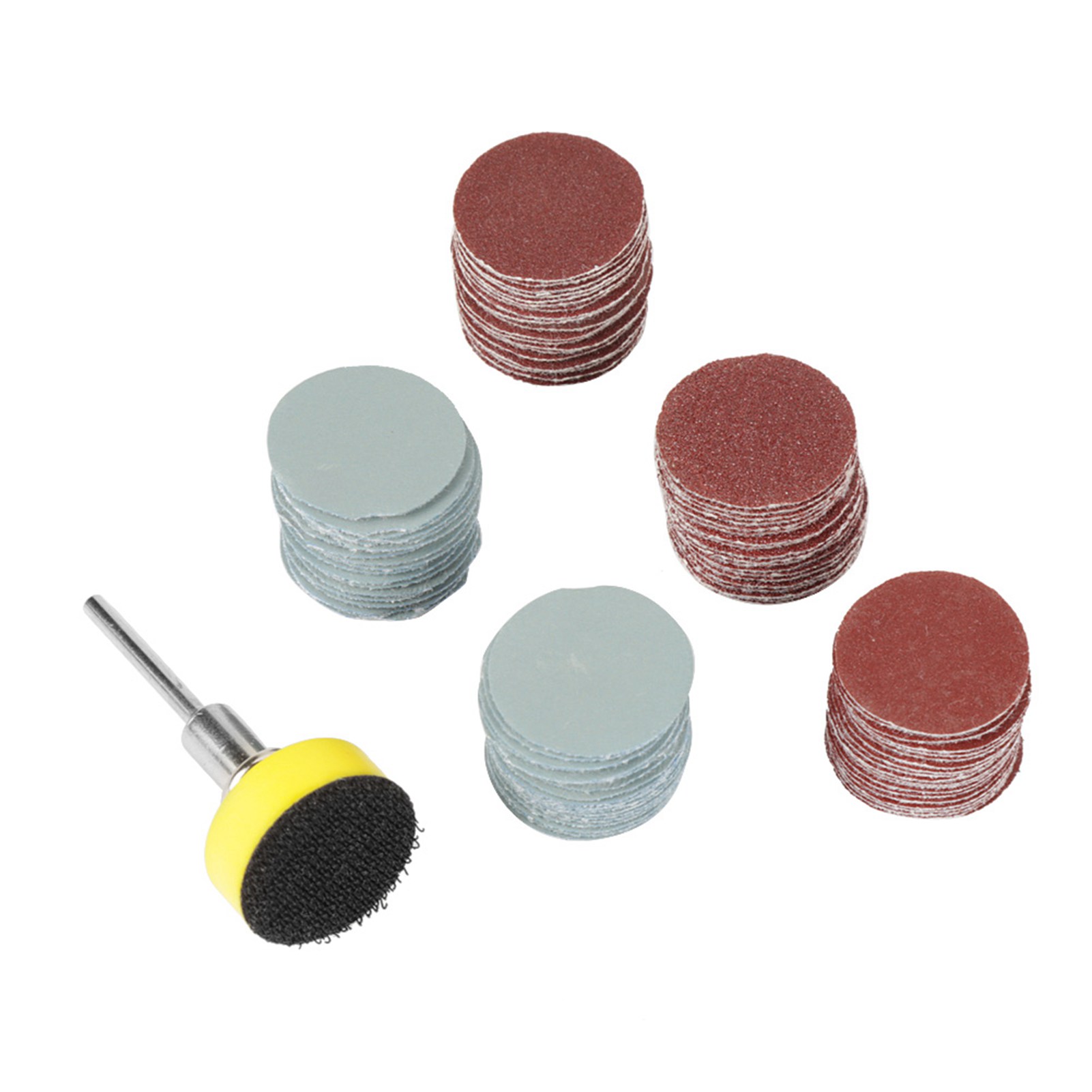 Toivize 25-mm-schleifscheiben, 100er-packung (körnung 100p Bis 3000p) Mit Schleif- Und Polierpad