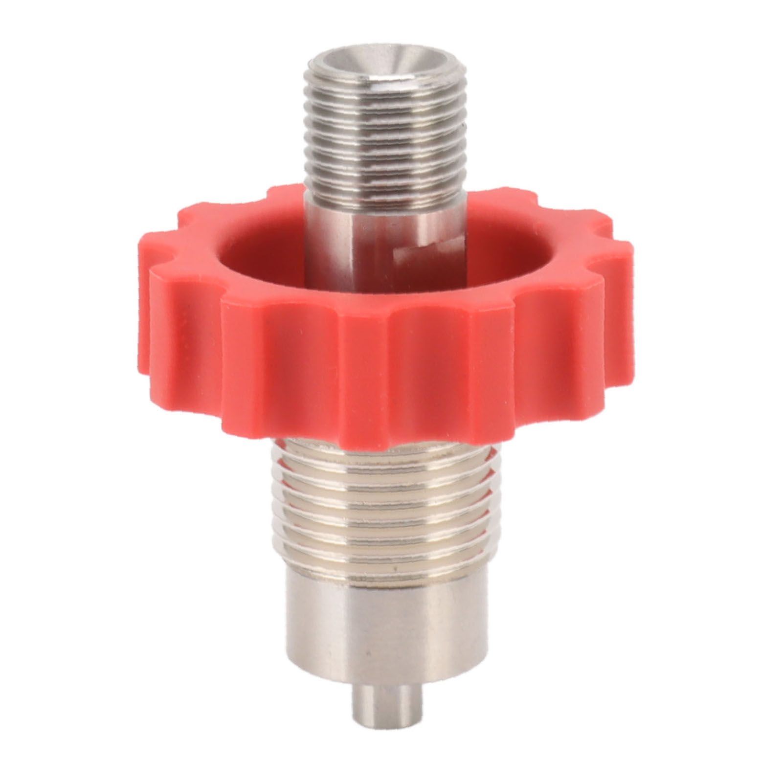 Red Gear Co2-fülladapter, G5/8 Auf M16x1,5 Anschluss, Roter Edelstahl Für Flaschen