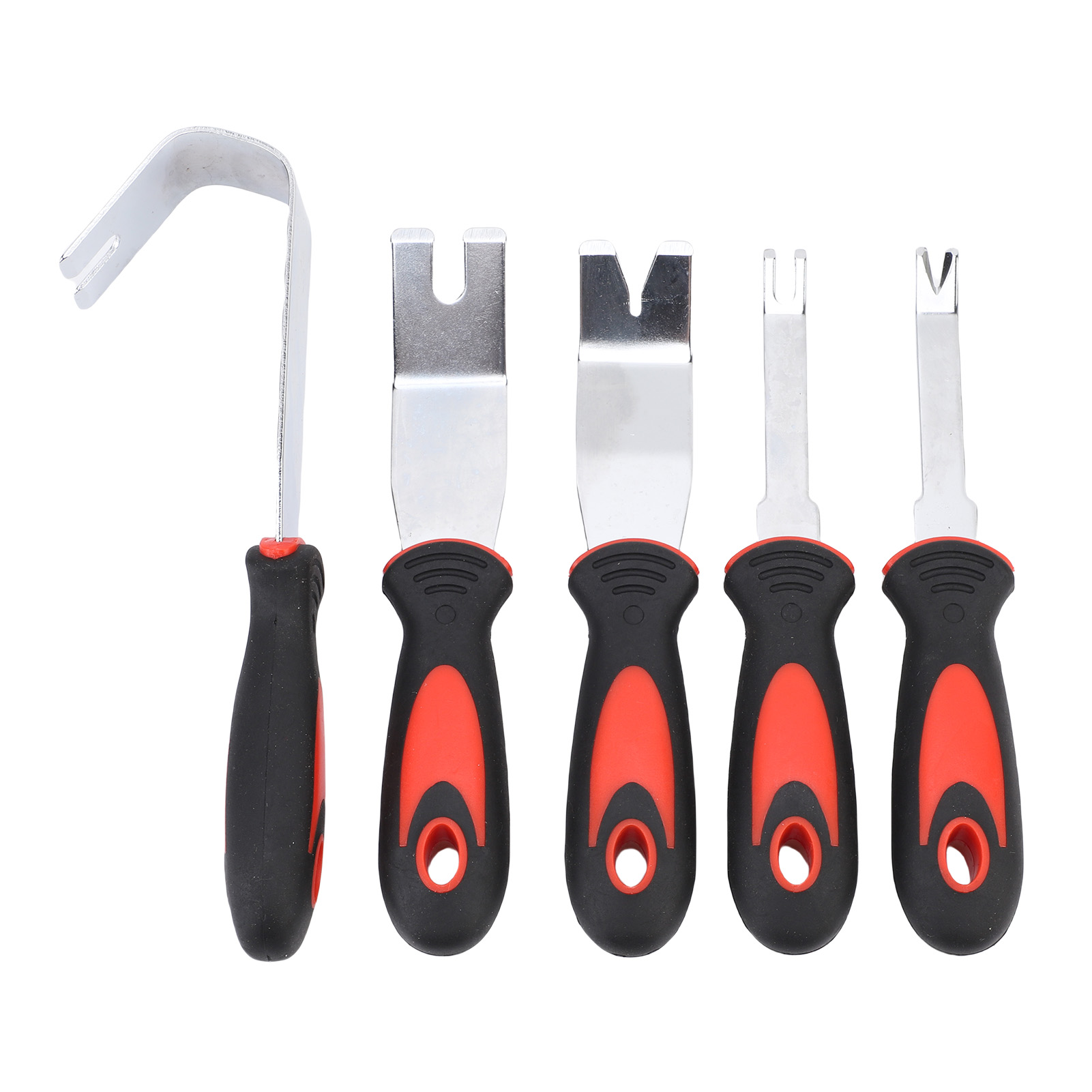 Toivize 5-teiliges Werkzeugset Zum Entfernen Von Autoverkleidungen Aus Poliertem Edelstahl, Ergonomische Uv-spitzen Für Türverkleidungen Und Zierclips Ohne Kratzer