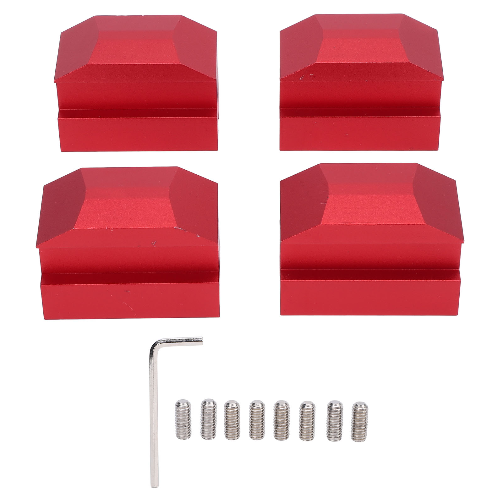 Toivize Camaro 6. Generation Rot Eloxiertes Aluminium-höherlegungskit, 4-teilig