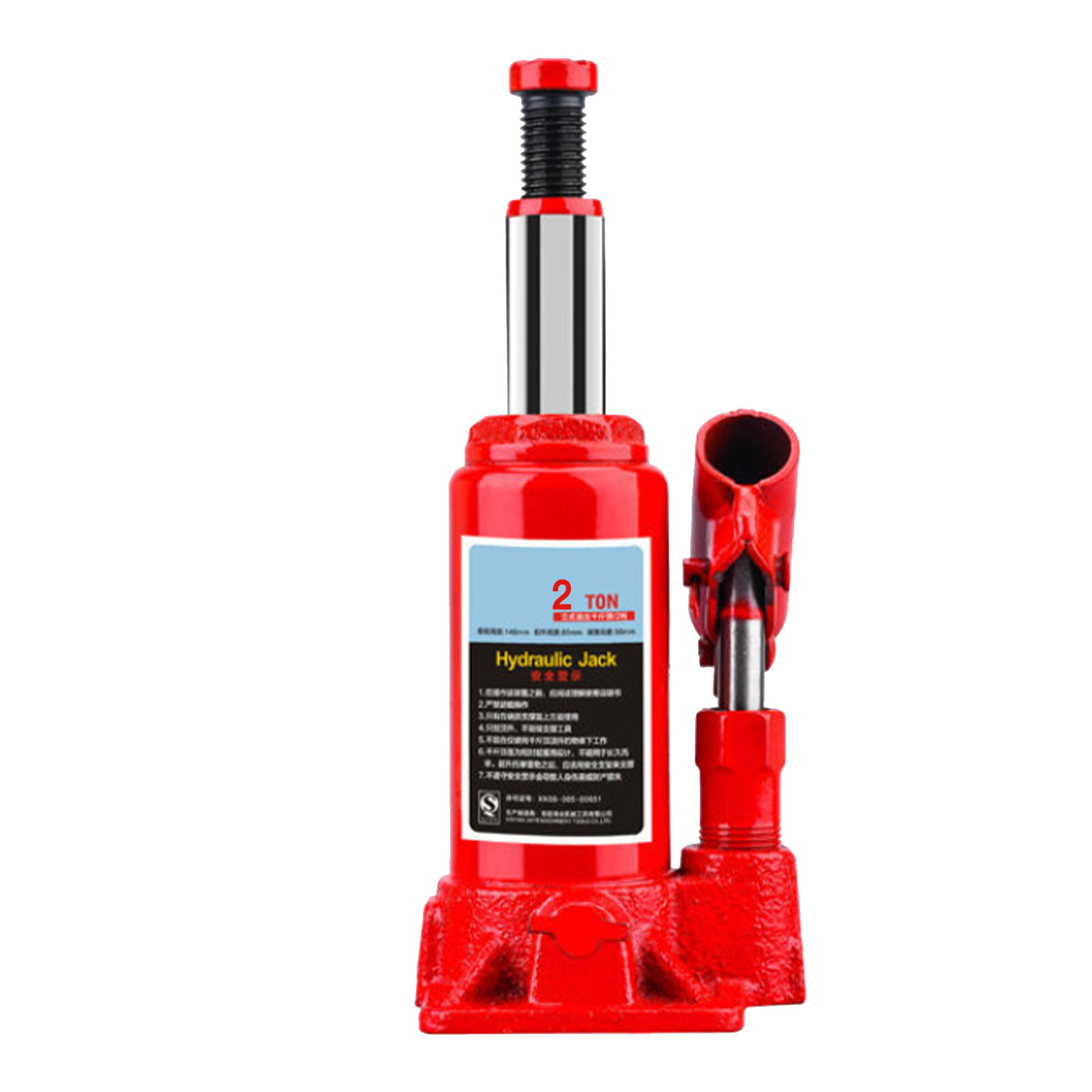 Toivize 2t Schwerlast-kompakt-vertikal-hydraulikheber