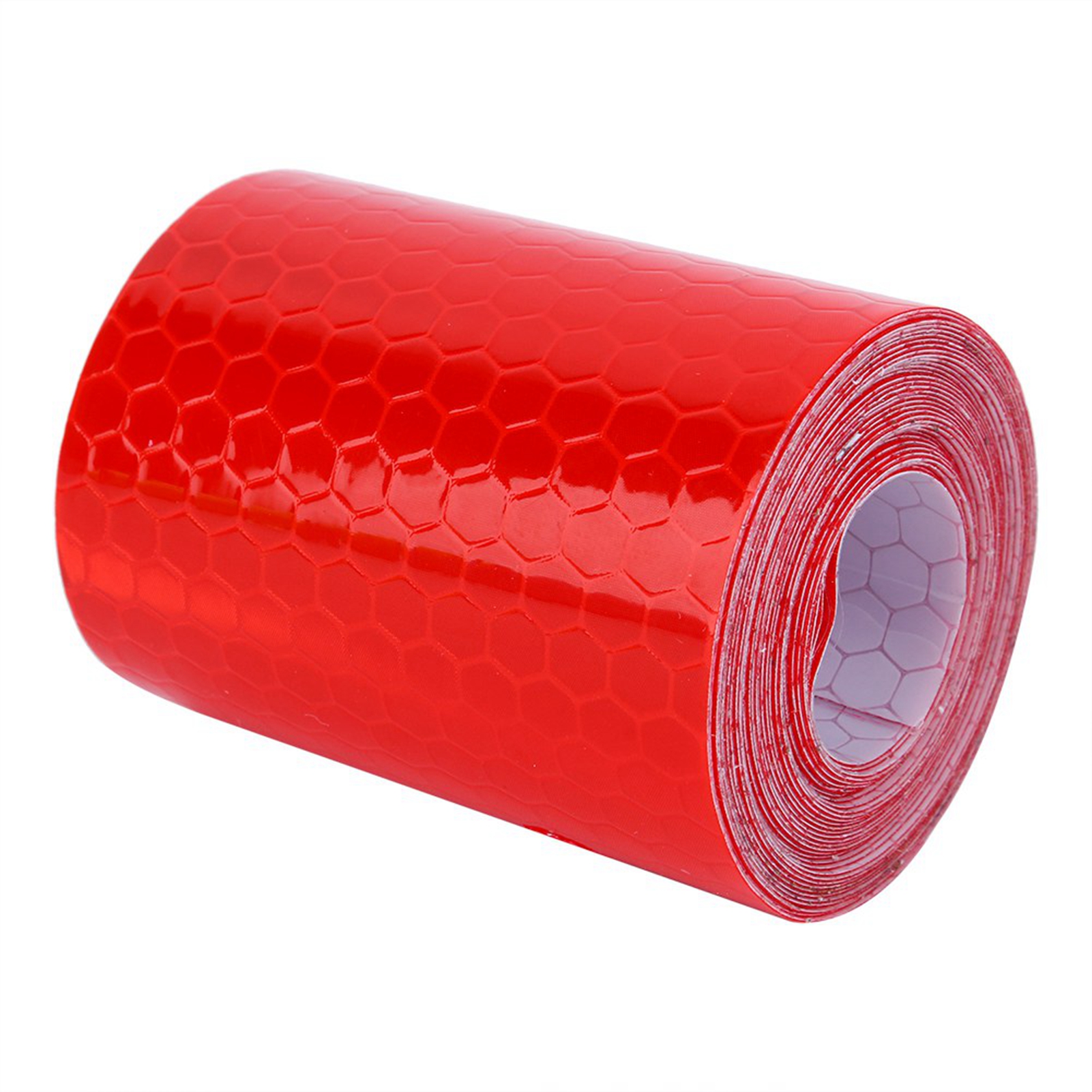 Rotes Reflektierendes Pvc-klebeband, 5 Cm X 3 M, Hochfester Klebstoff, Prisma, Fahrzeug- Und Heimverkehrssicherheit