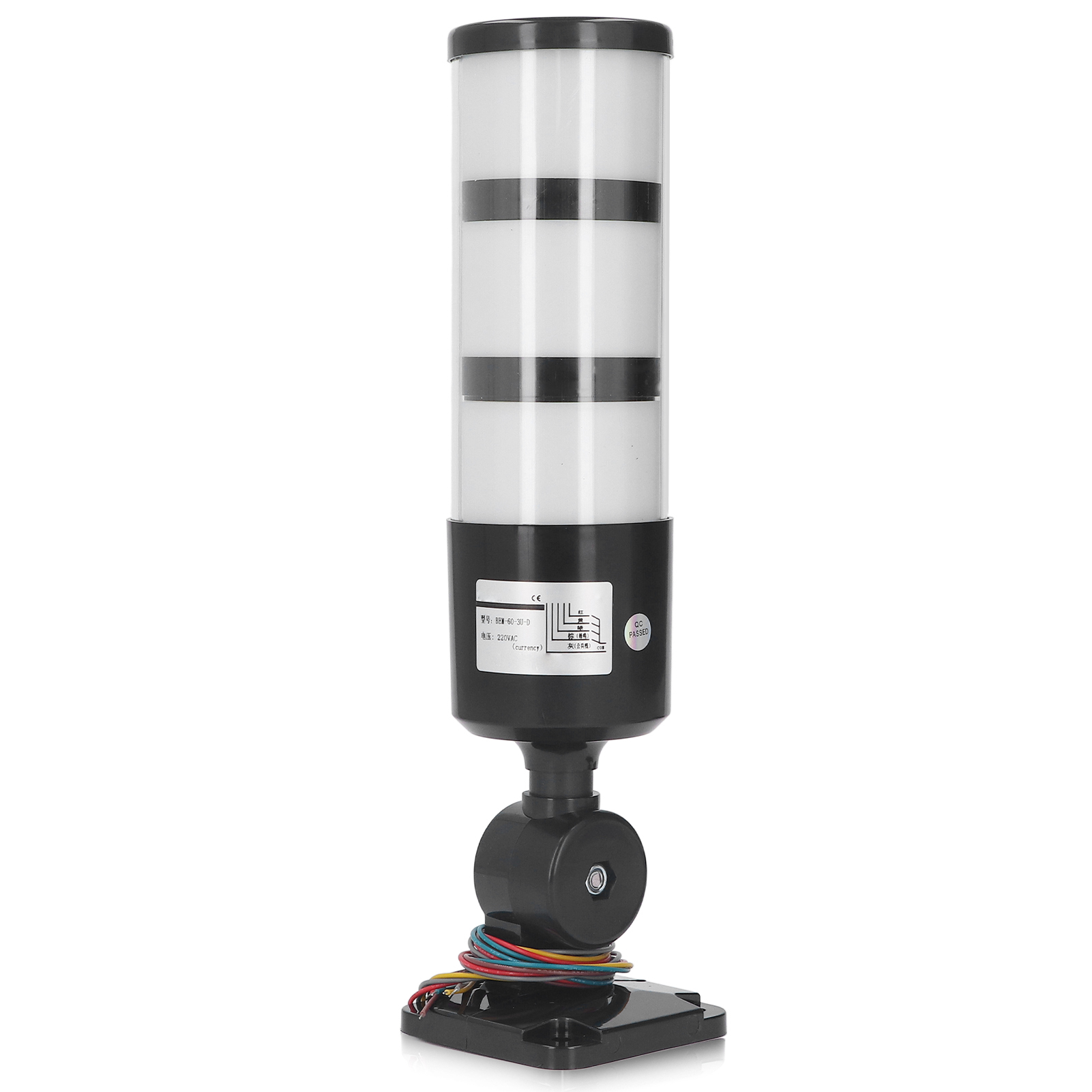 Industrielle Led-leuchte Bem-60-3u-d, 3-stufig (rot, Gelb, Grün), Faltbar, Abs, Mit Summer, 220 V