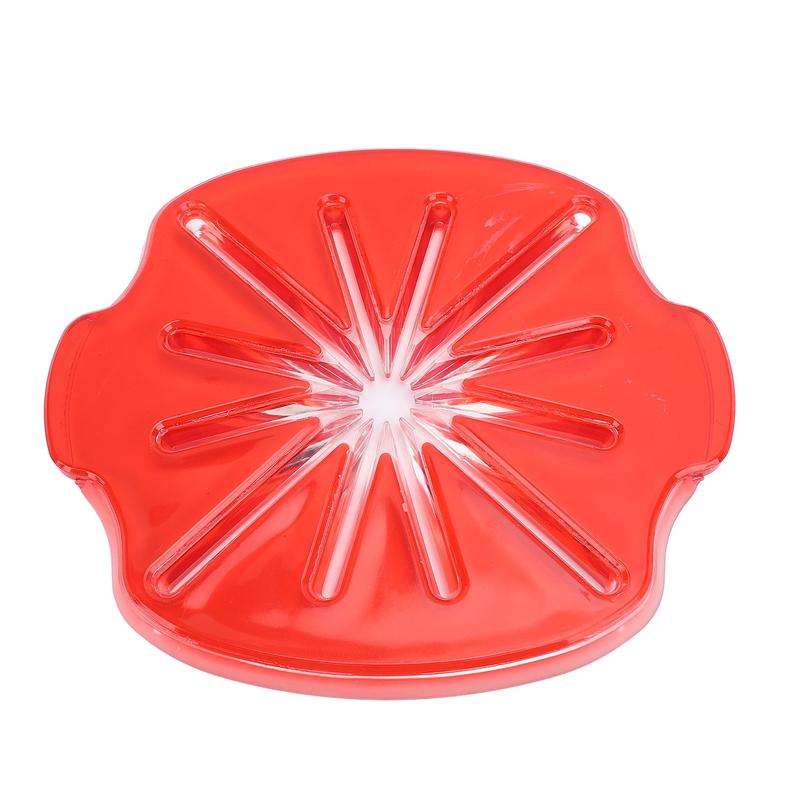 Toivize Universal-spritzschutz Für Vertikalmischer, Rotes Abs/tpr Mit Integriertem Abstreifer, 6 Reihen