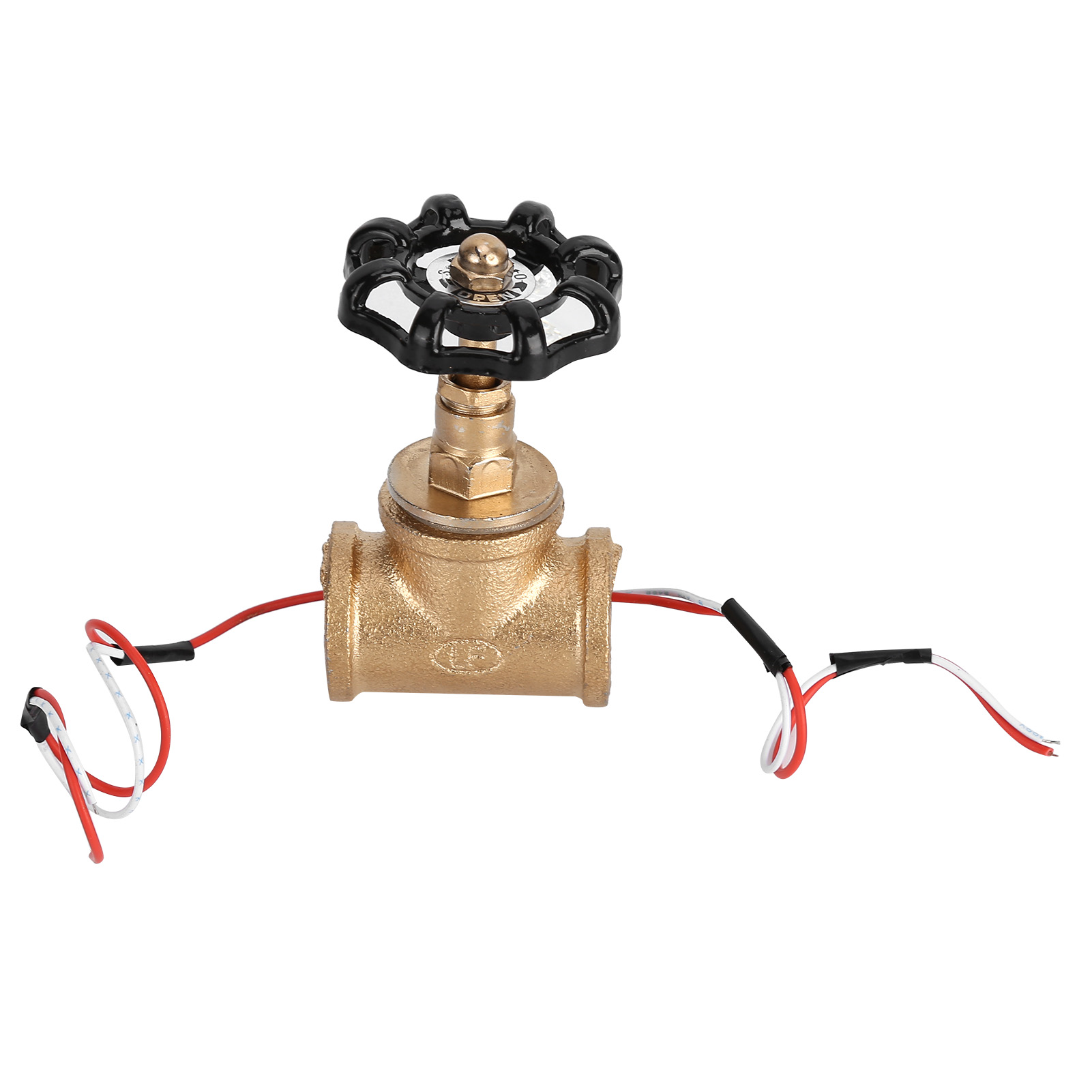 Vintage-industrie-lichtschalter Aus Gusseisen (3/4 Zoll) In Schwarz Und Gold, Robustes Steampunk-design Mit Kabeln, Ideal Für Retro-lampen Und Authentische Französische Inneneinrichtung