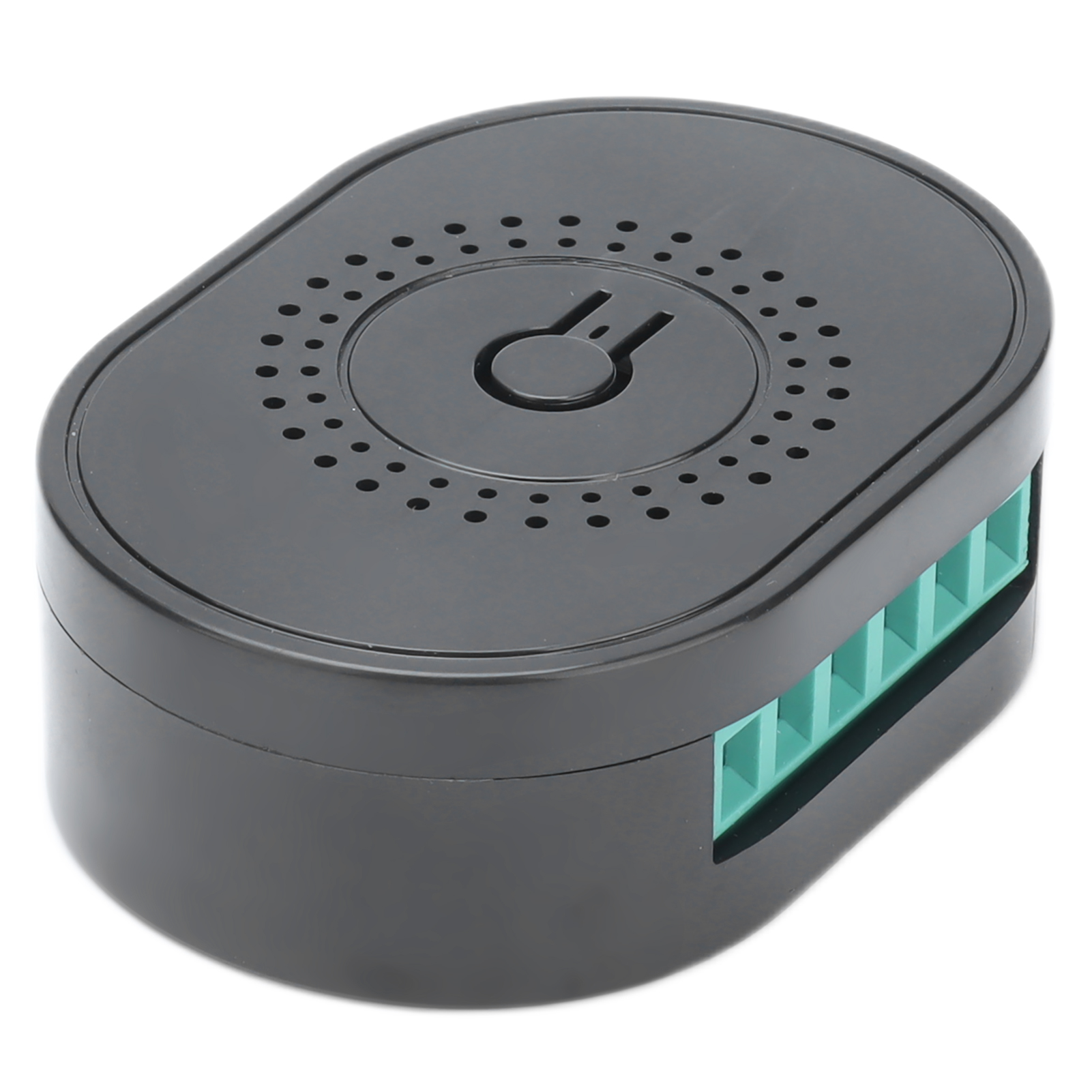Tuya Tmz02 16a Dual Control Zigbee-schalter Mit Timer, Neutralleiterfrei, Kompakt, Schwarz