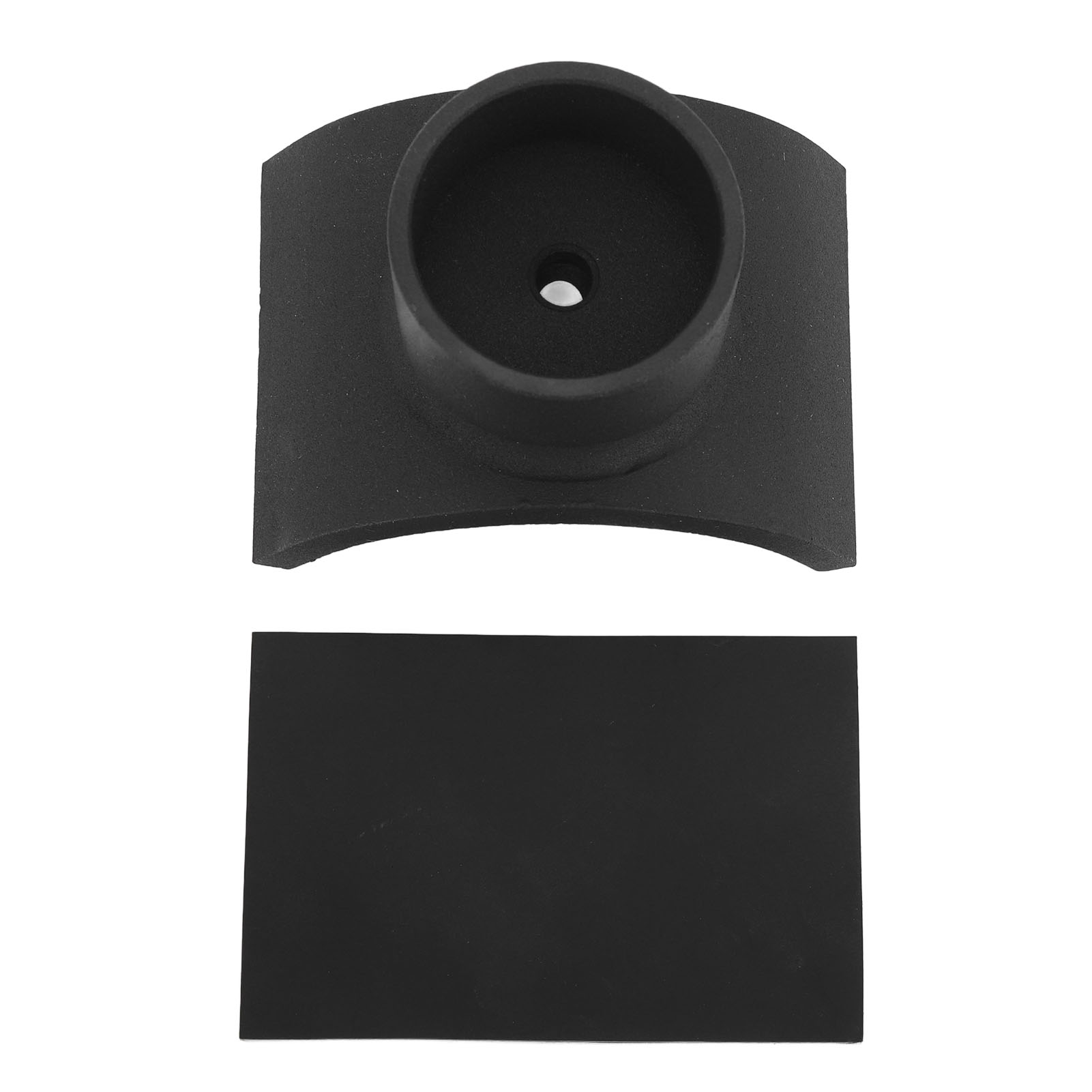 Toivize Hydraulikheberadapter Für 3-zoll-achsen, Aus Robustem, Schwarzem Gusseisen, Inklusive Stoßdämpfungspolster