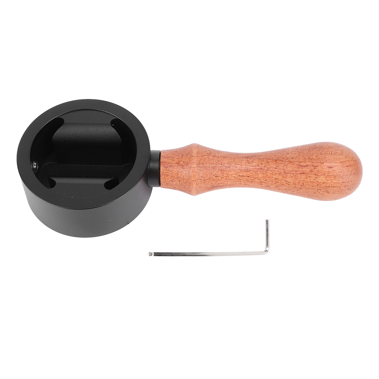 Dampfhebel Für Die Breville 878 Kaffeemaschine, Aus Aluminiumlegierung Und Massivem Schwarzem Holz, Ergonomisch Und Präzise