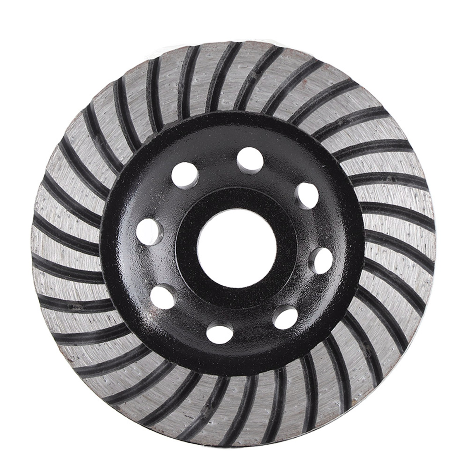 Diamanttrennscheibe, 115 Mm Durchmesser. Segmentierte Diamantschleifscheibe Für Beton, Granit Und Schwarzen Marmor. Bohrung: 22,23 Mm, Dicke: 7,5 Mm.