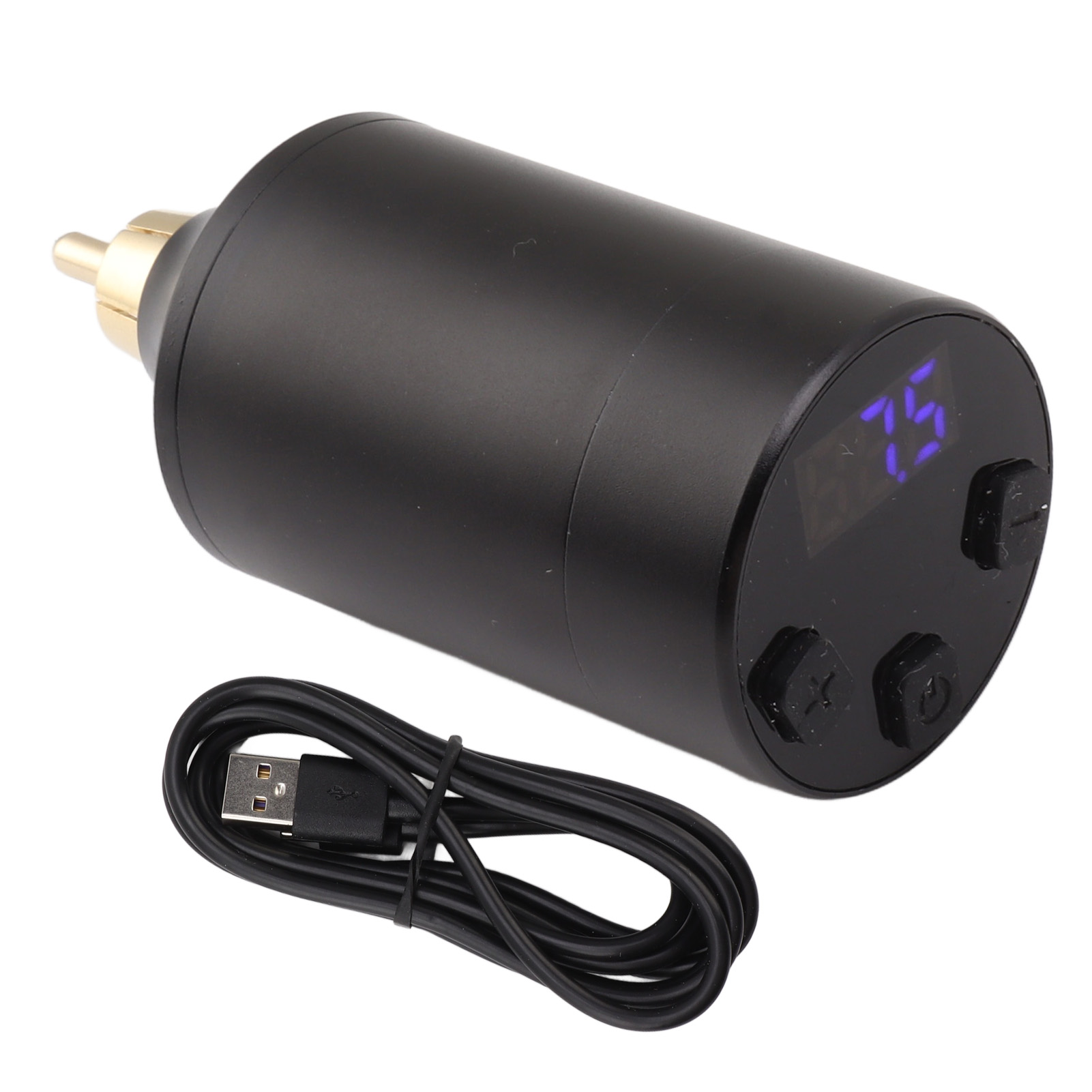 Kabelloses Netzteil Für Tätowiermaschine Modell 1001-71, 1500 Mah Akku, Rca-anschluss, Schwarz