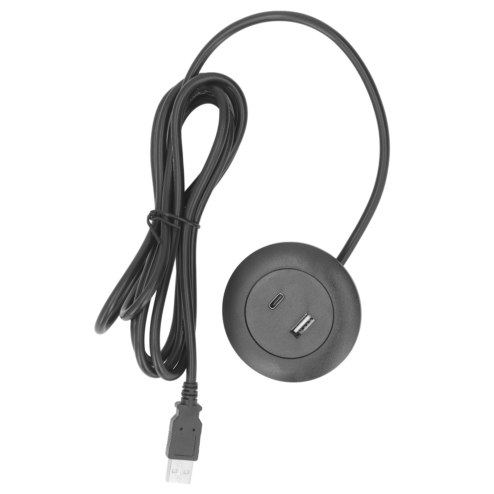 Toivize Integrierte Kabeldurchführung Für Ladekabel An Schreibtisch Und Tisch, Usb-a- Und Usb-c-5v-anschlüsse, 45 Mm Durchmesser, Robustes Abs