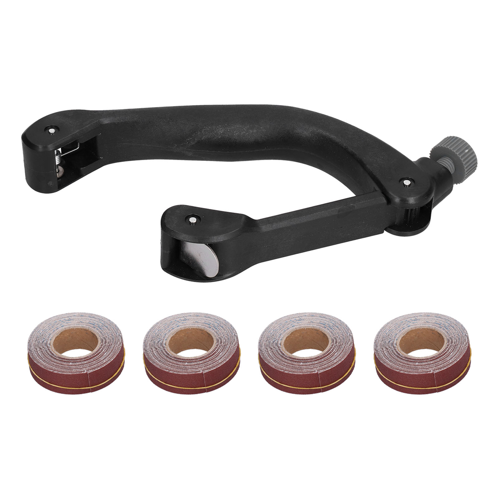 Toivize Arc Abs Ergonomischer Bandschleiferständer Mit 4 Schleifbändern Für Holz, Metall Und Karosserie