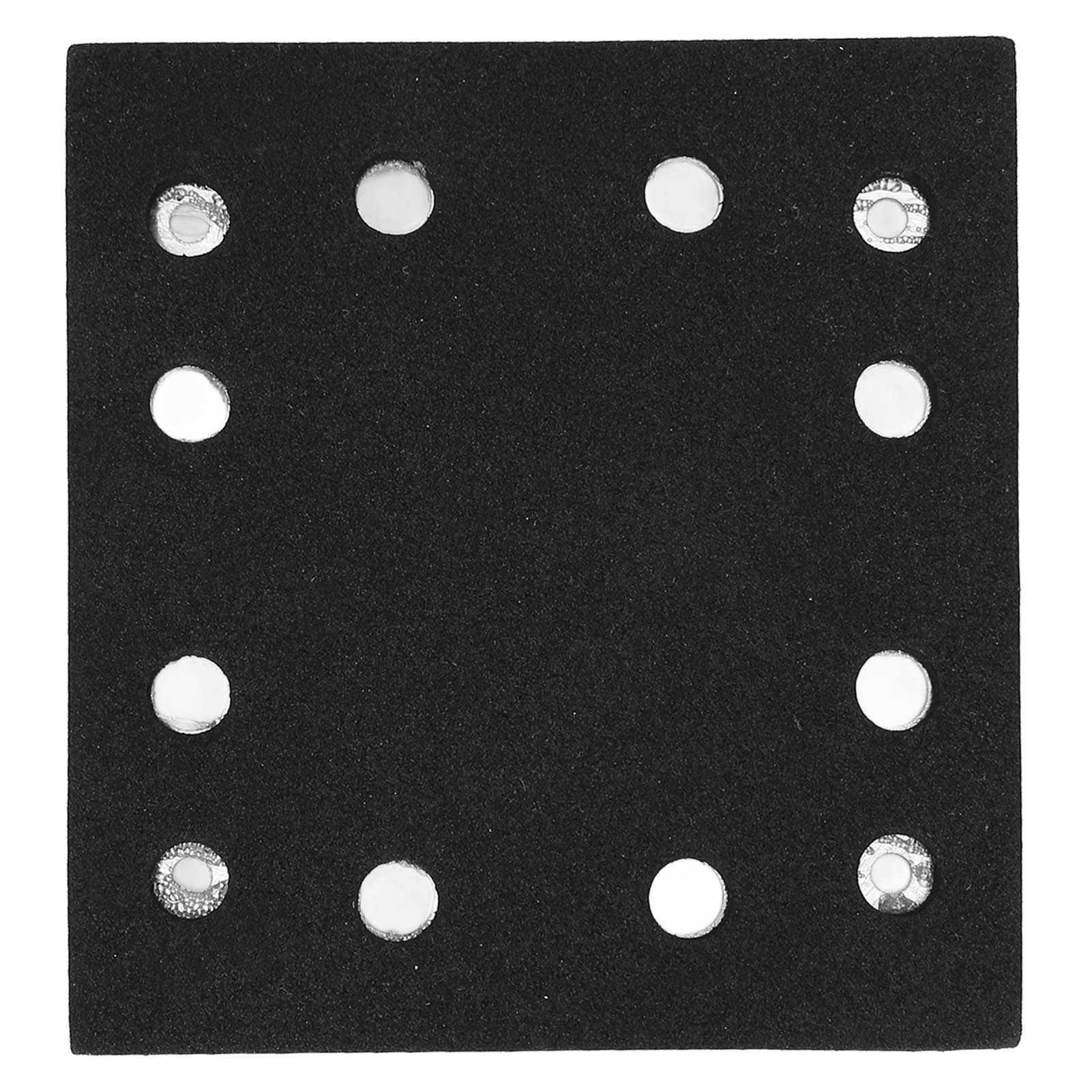 Quadratische Schleifplatte Für Dwe6411, Aluminium, Eva, Optimale Dämpfung, Verstärkte Wärmeableitung, 8 Löcher