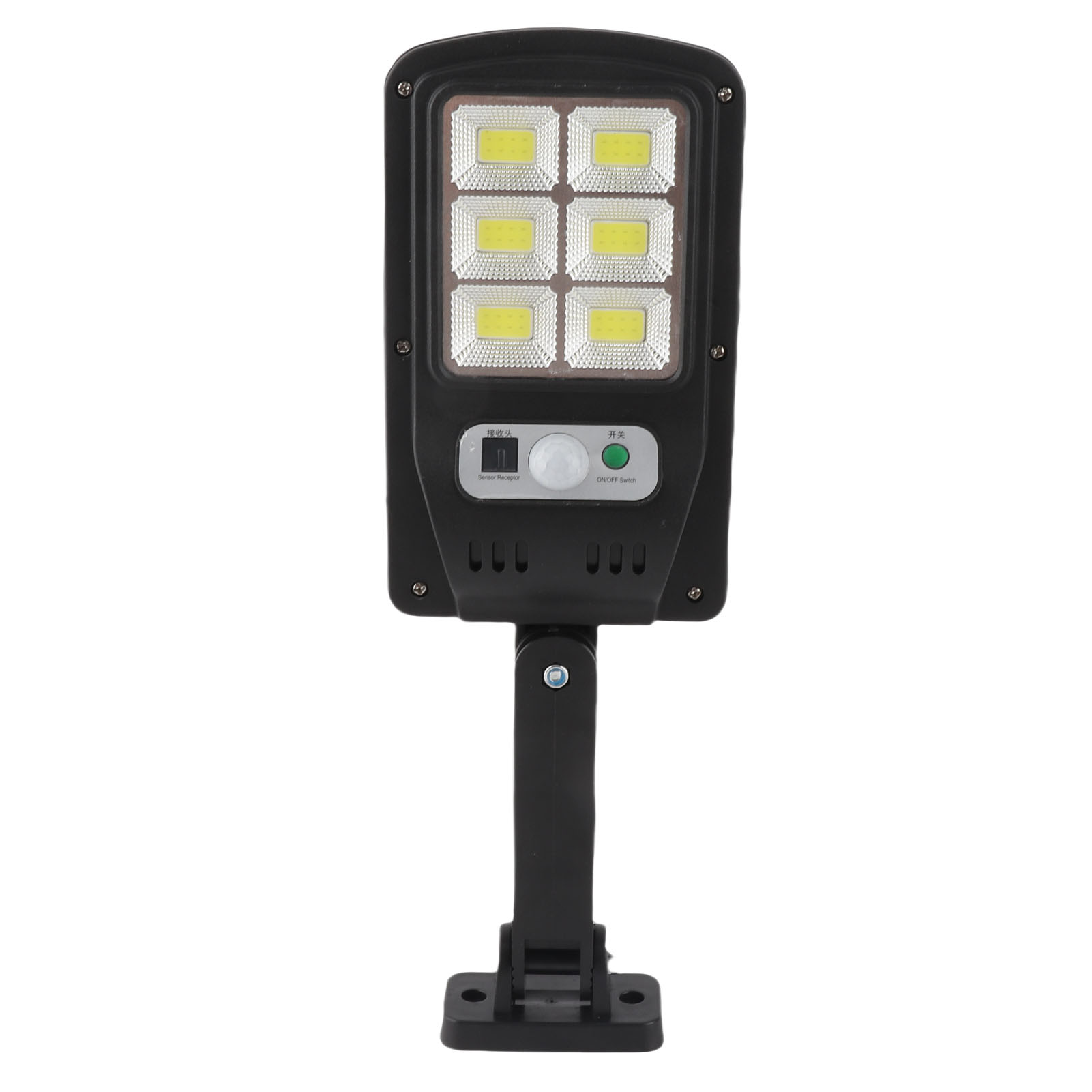 Solar-led-wandleuchte Für Den Außenbereich Mit Pir-sensor Und Fernbedienung, Ip65 Wasserdicht, 1200-mah-akku, Gartenbeleuchtung