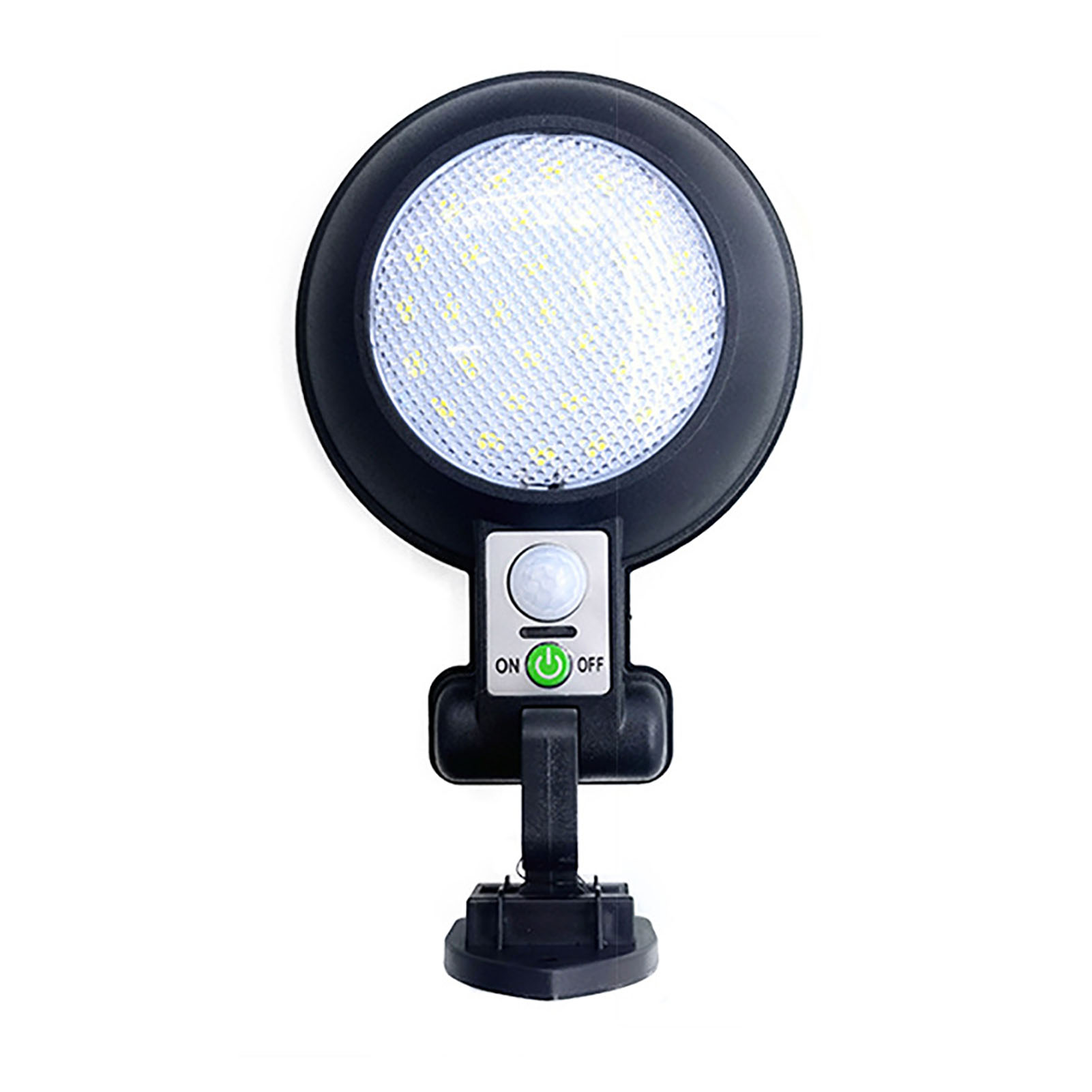 Solar-led-wandleuchte Für Den Außenbereich Mit Bewegungsmelder, Ip65 Wasserdicht, 5,5 V/2,5 W, Robustes Abs-gehäuse Für Garten Und Hof