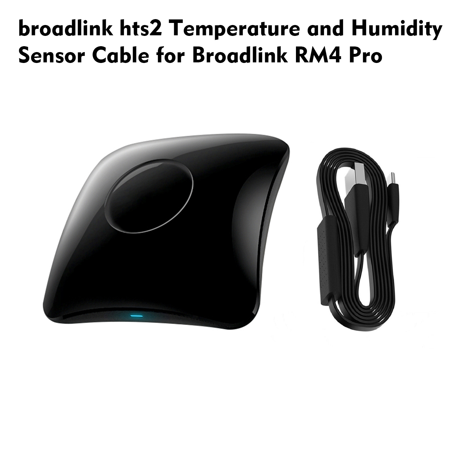 Usb-temperatur- Und Feuchtigkeitssensorkabel Für Rm4 Pro – Schwarz, Plug & Play, App-kompatibel, Echtzeit-raumklimaüberwachung
