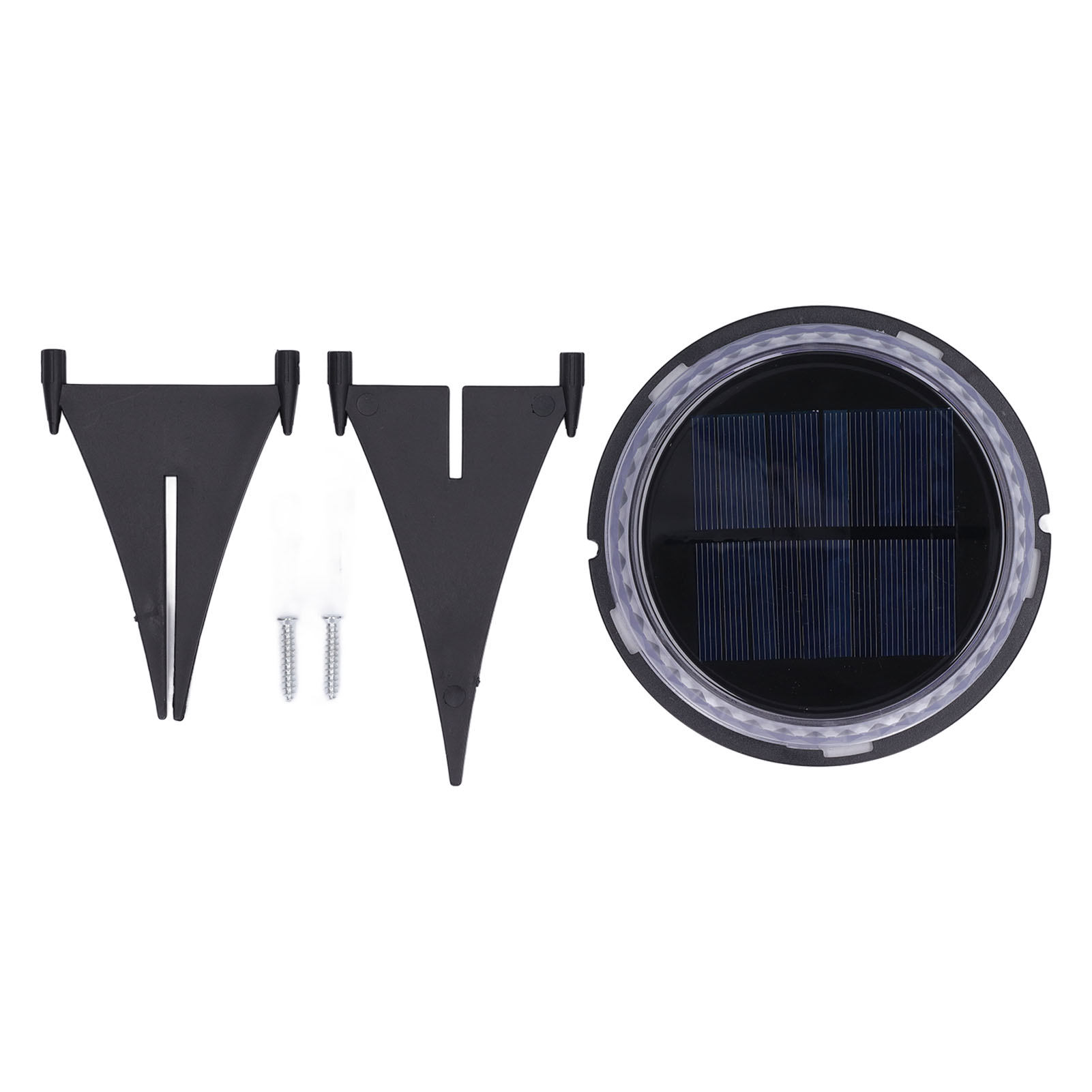 Toivize Jg04902 Einbau-solarstrahler, Warmweißes Led-licht, 125 Mm, Ip65 Wasserdicht Für Garten, Terrasse, Einfahrt, Außenbereich