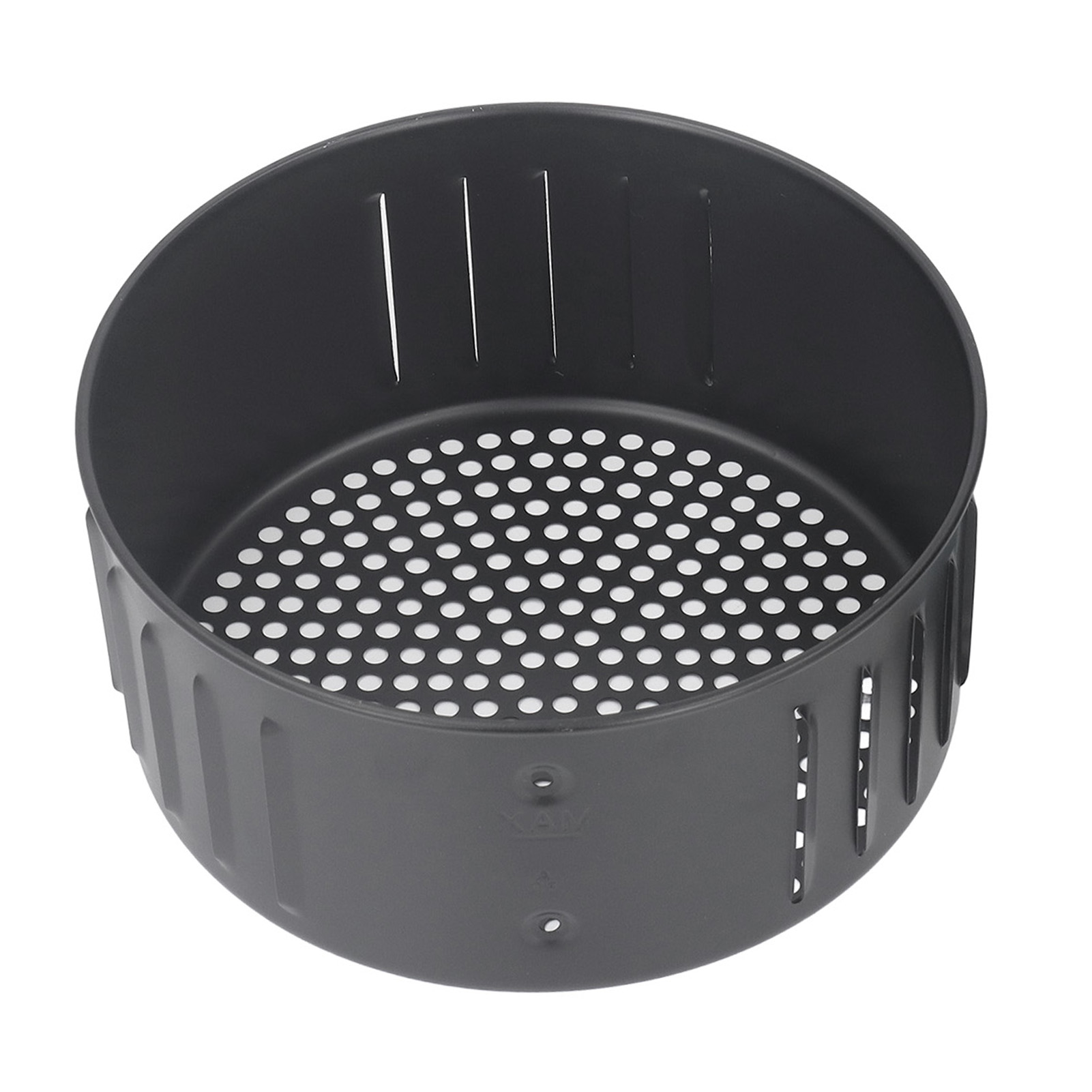 2,6-liter-heißluftfritteusenkorb, Antihaftbeschichteter Edelstahl, Universelles Schwarzes Zubehör, Ofen- Und Grillgeeignet
