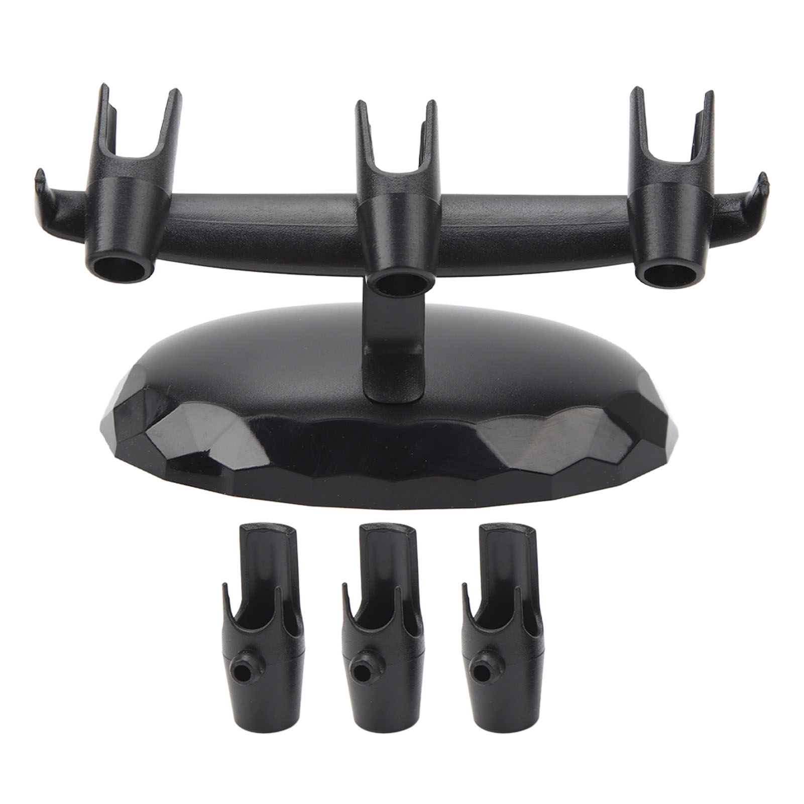 Toivize 3-sitzer Abs-airbrush-ständer, Stabil Und Universell Einsetzbar Für Autolackierung, Tätowierungen, Make-up Und Modellbau, Robust Und Tragbar